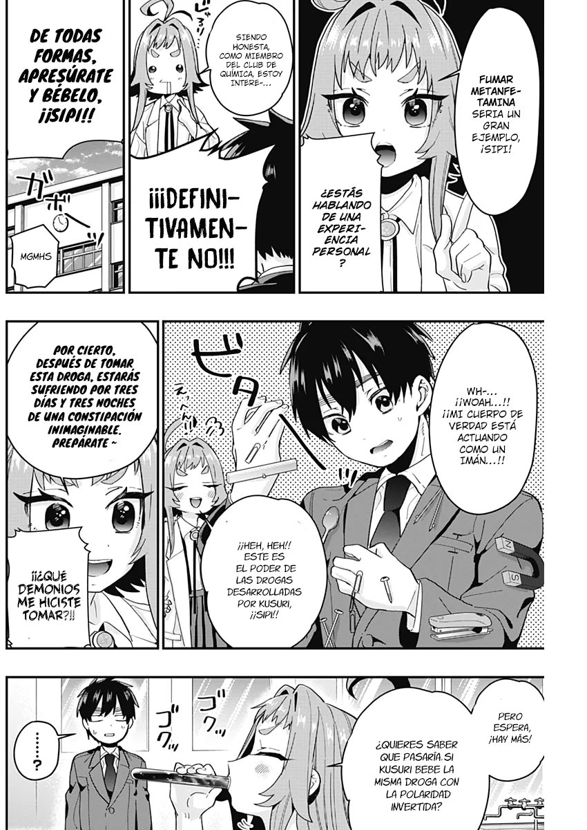 Kimi no koto ga Dai Dai Dai Dai Daisuki na 100-nin no Kanojo Capitulo 10: La Misteriosa Senpai Dentro del Salón de Química página 8