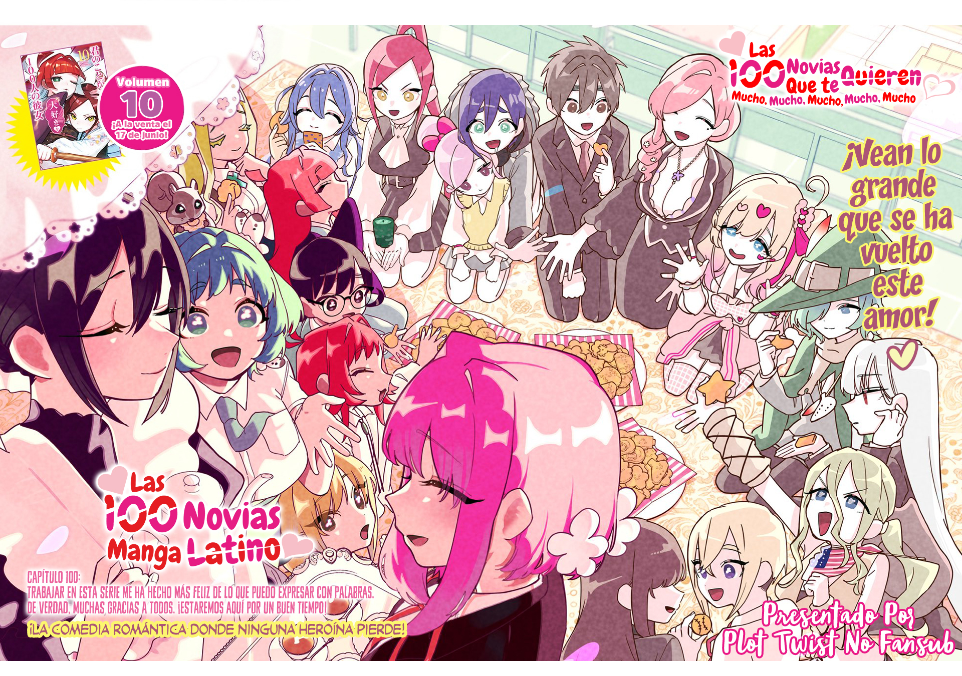 Kimi no koto ga Dai Dai Dai Dai Daisuki na 100-nin no Kanojo Capitulo 100: Trabajar en esta serie me ha hecho más feliz de lo que puedo expresar con palabras. De verdad, muchas gracias a todos. ¡Estaremos aquí por un buen tiempo! página 2
