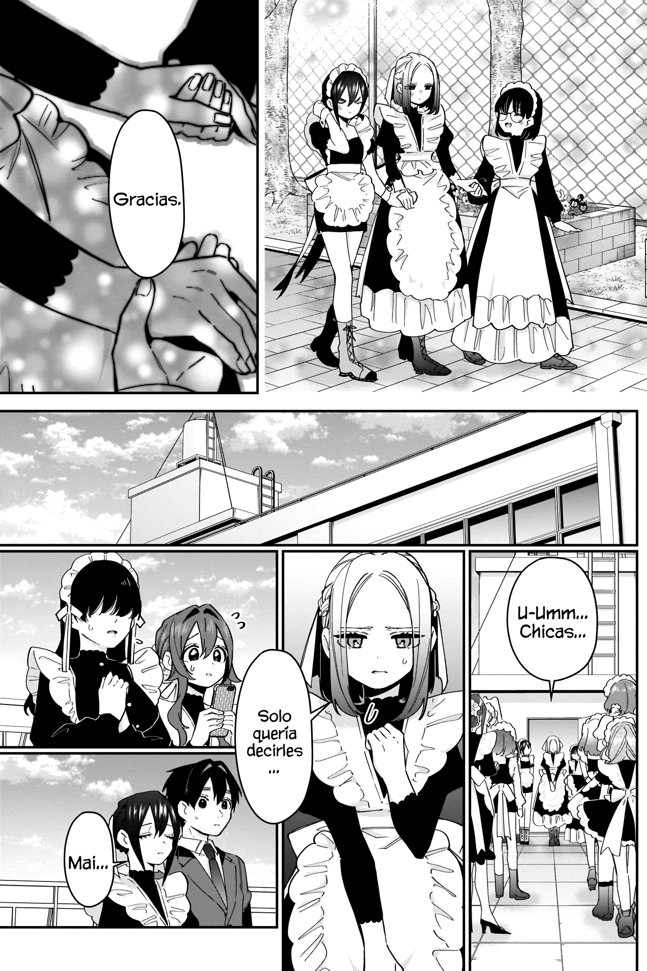 Kimi no koto ga Dai Dai Dai Dai Daisuki na 100-nin no Kanojo Capitulo 102: Las lecciones para sirvienta de la hermana menor Mai página 19