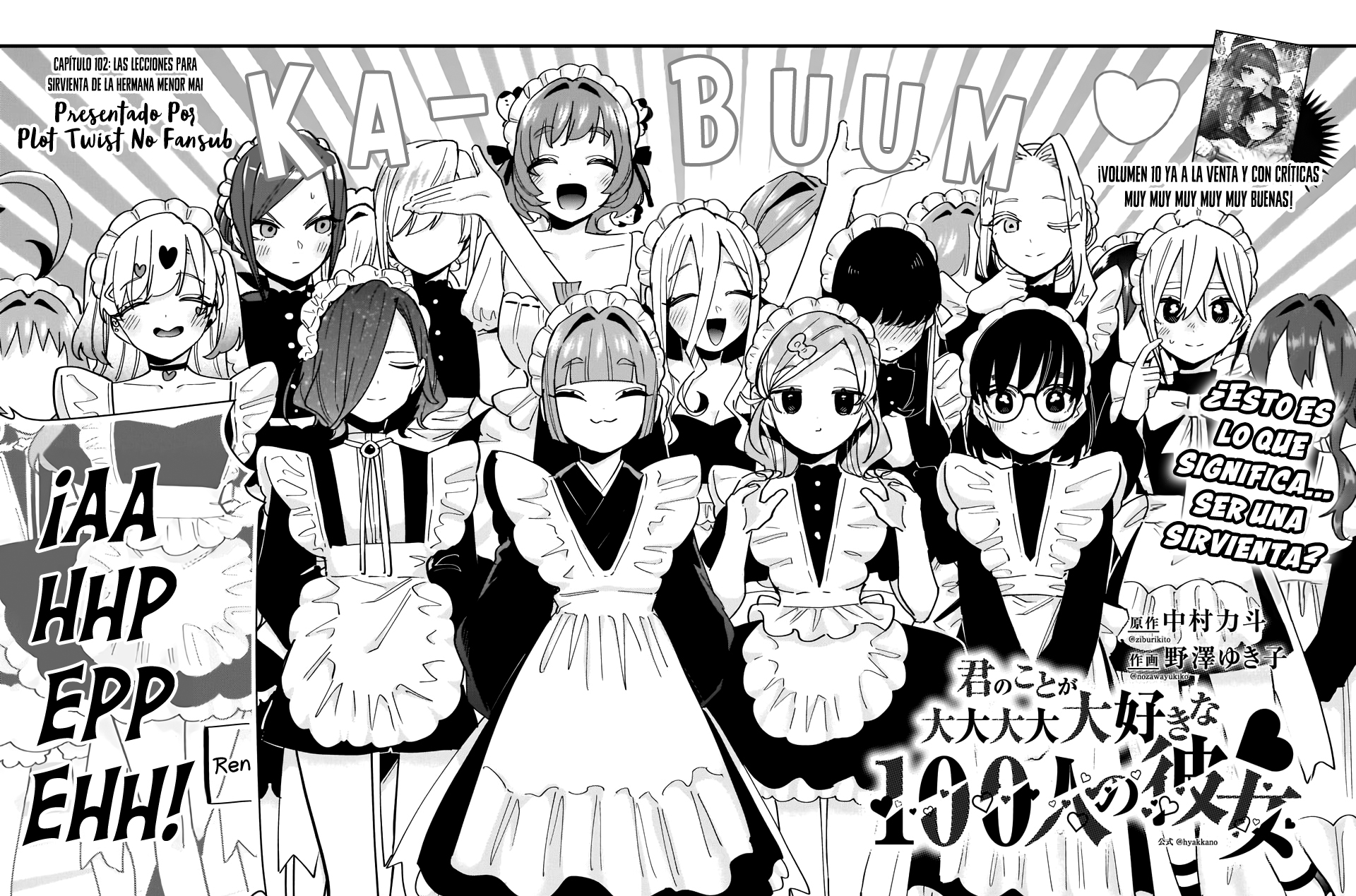 Kimi no koto ga Dai Dai Dai Dai Daisuki na 100-nin no Kanojo Capitulo 102: Las lecciones para sirvienta de la hermana menor Mai página 2