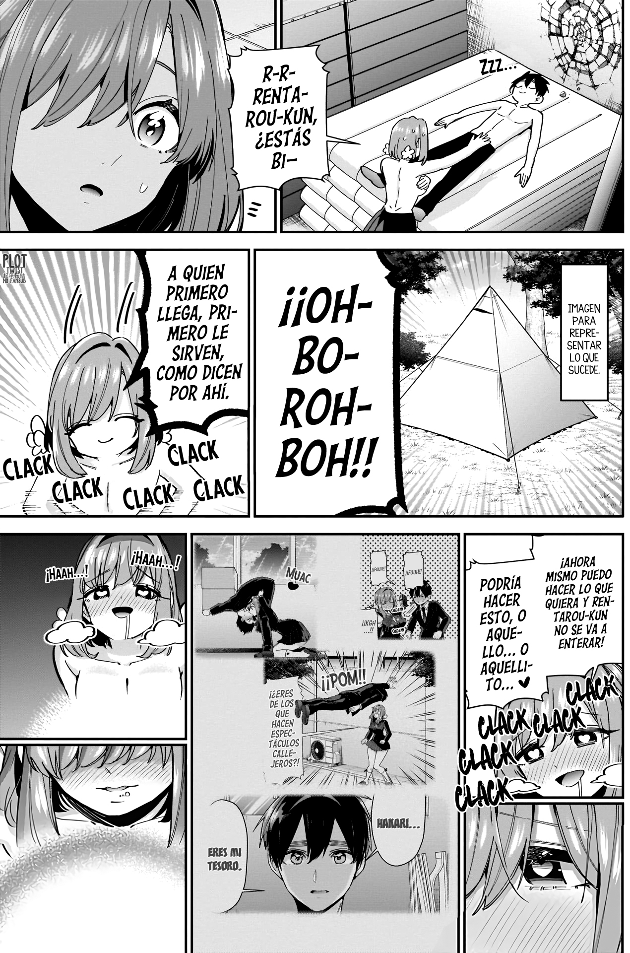 Kimi no koto ga Dai Dai Dai Dai Daisuki na 100-nin no Kanojo Capitulo 103: Hakari en celo página 20