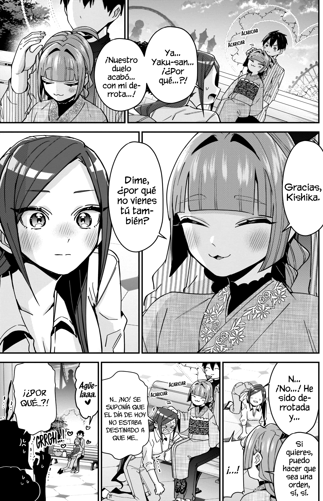 Kimi no koto ga Dai Dai Dai Dai Daisuki na 100-nin no Kanojo Capitulo 105: Yaku Vs. Kishika Vs. Rentarou página 19