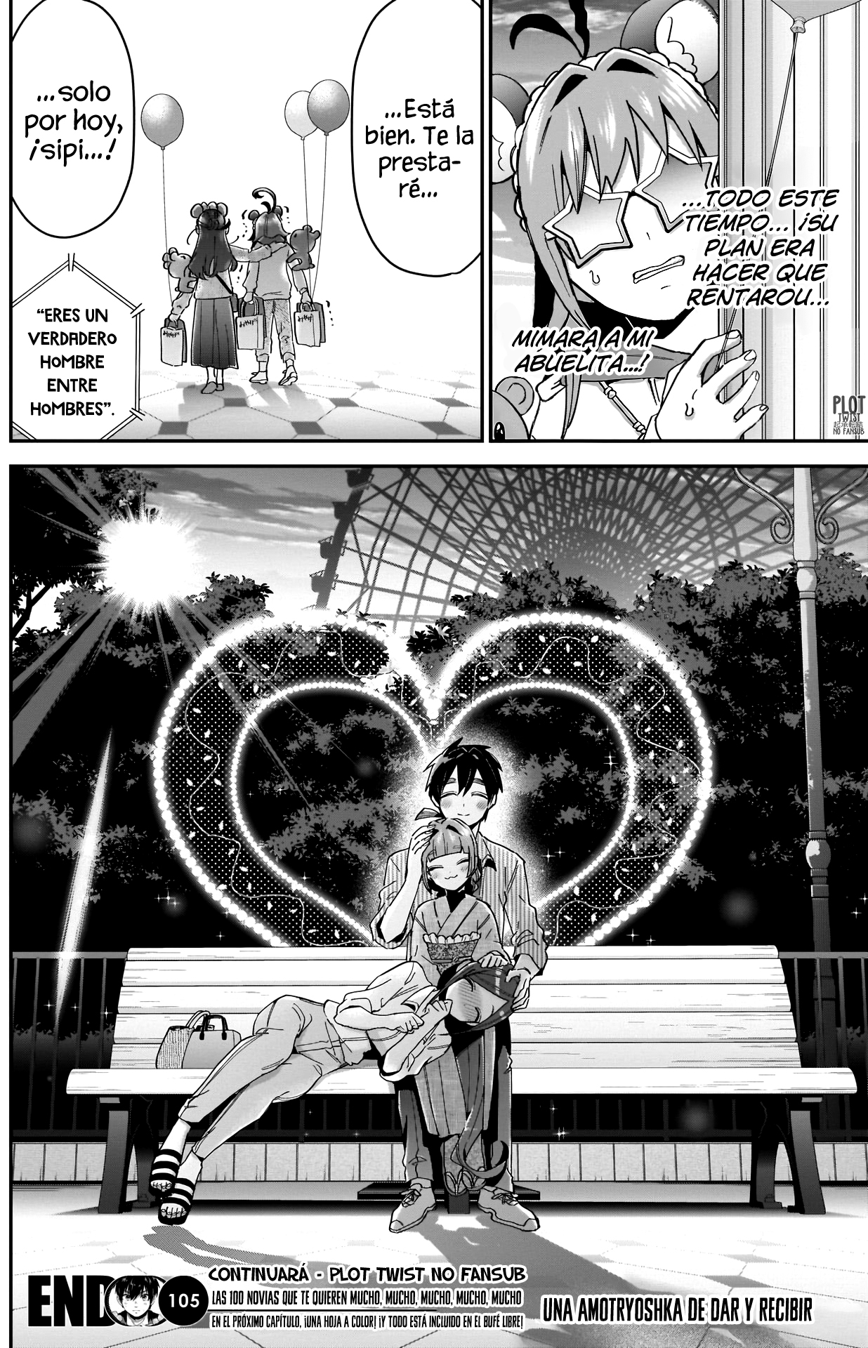 Kimi no koto ga Dai Dai Dai Dai Daisuki na 100-nin no Kanojo Capitulo 105: Yaku Vs. Kishika Vs. Rentarou página 20