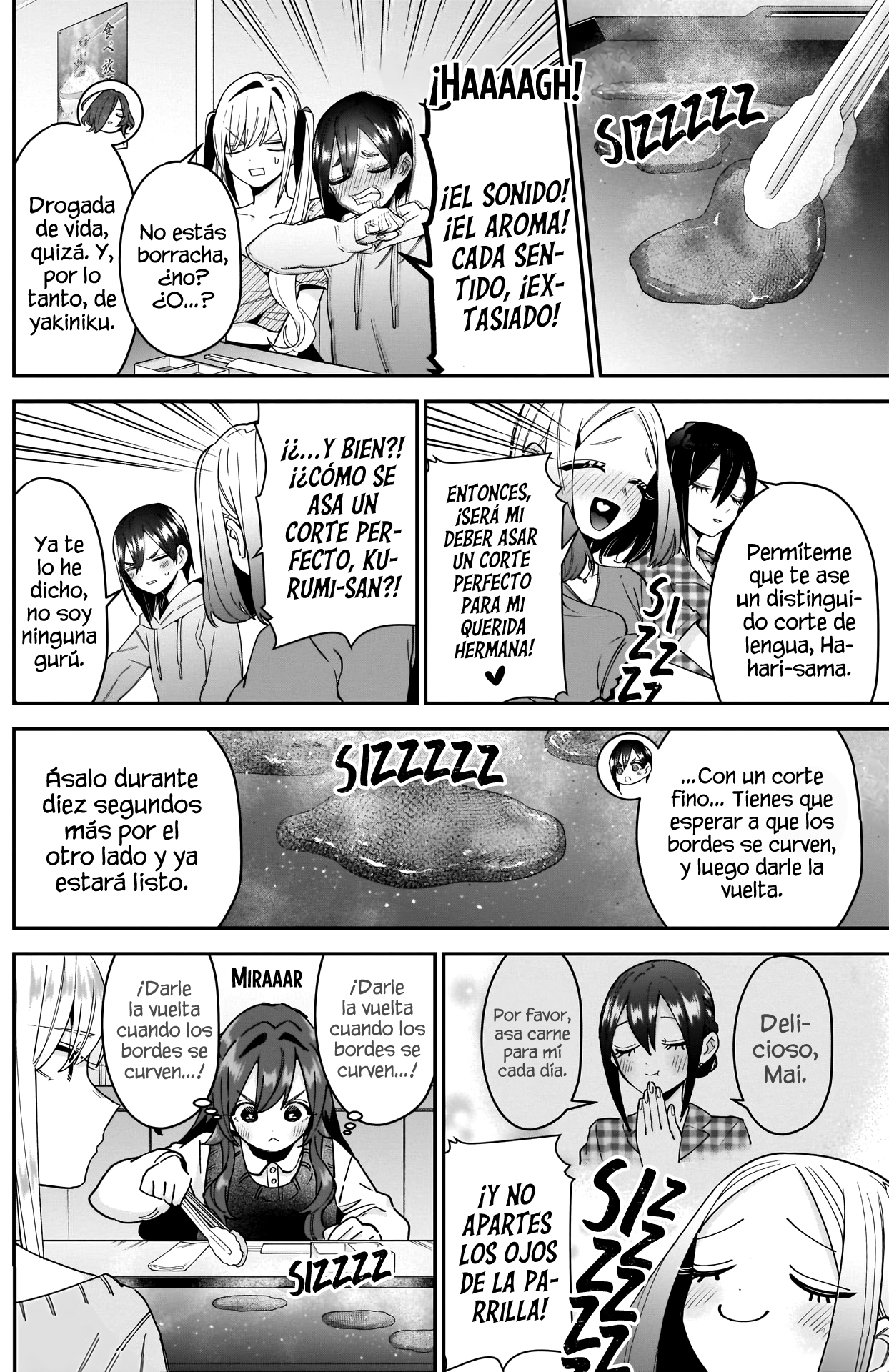 Kimi no koto ga Dai Dai Dai Dai Daisuki na 100-nin no Kanojo Capitulo 106: La cita de yakiniku de la familia Rentarou página 10