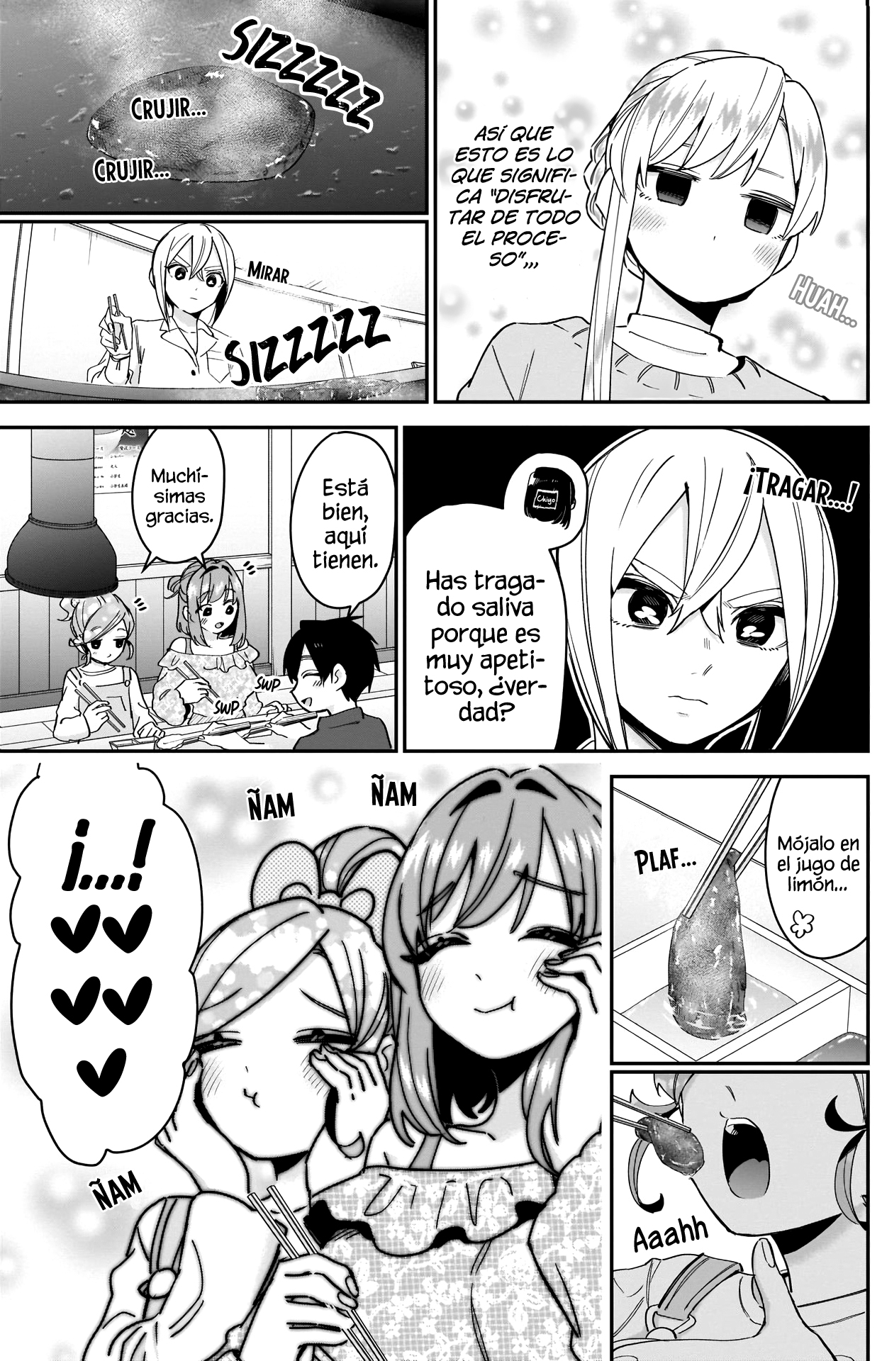 Kimi no koto ga Dai Dai Dai Dai Daisuki na 100-nin no Kanojo Capitulo 106: La cita de yakiniku de la familia Rentarou página 11
