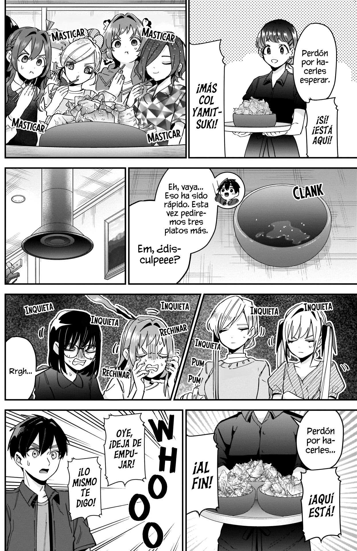 Kimi no koto ga Dai Dai Dai Dai Daisuki na 100-nin no Kanojo Capitulo 106: La cita de yakiniku de la familia Rentarou página 16