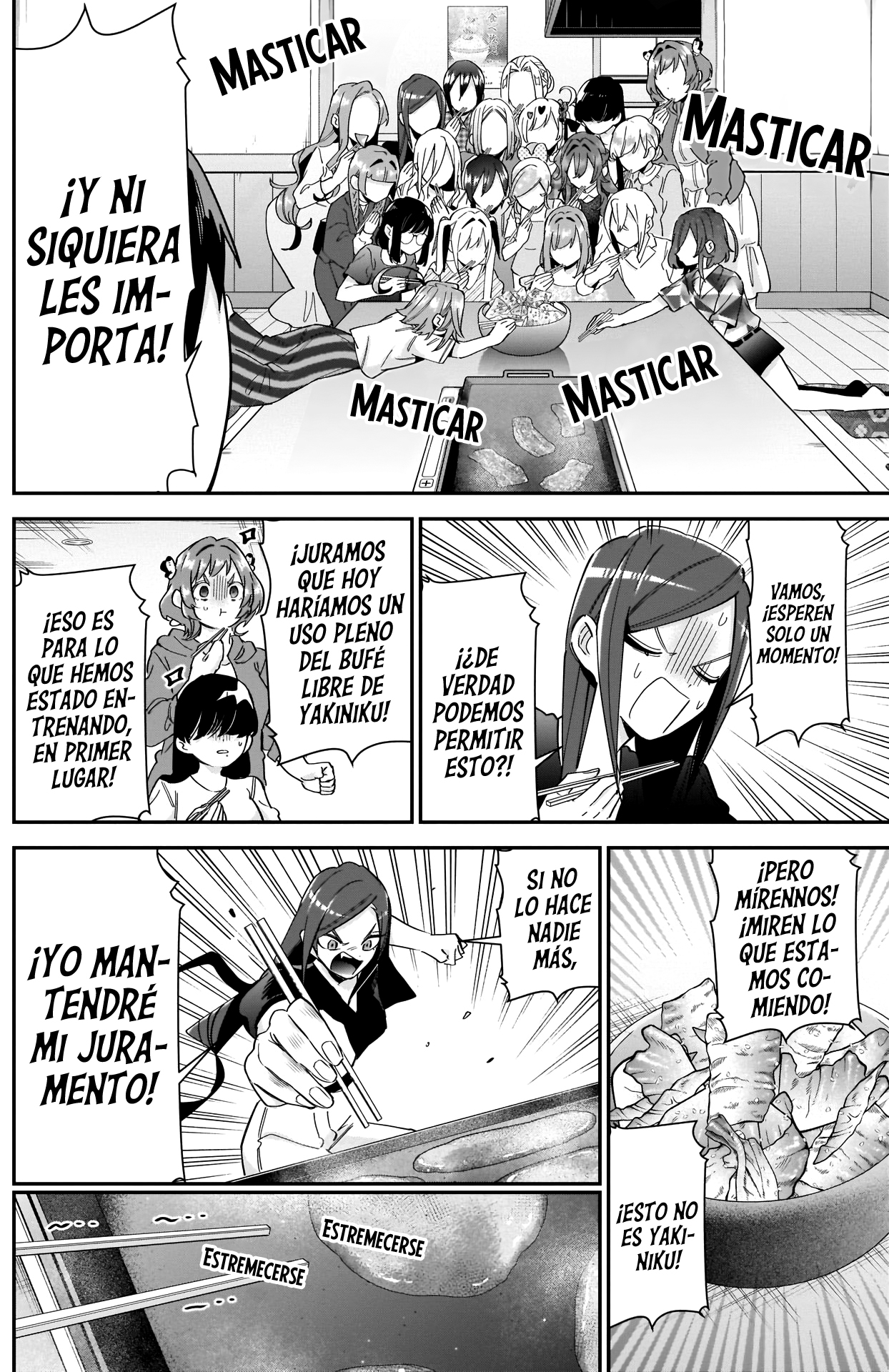 Kimi no koto ga Dai Dai Dai Dai Daisuki na 100-nin no Kanojo Capitulo 106: La cita de yakiniku de la familia Rentarou página 18