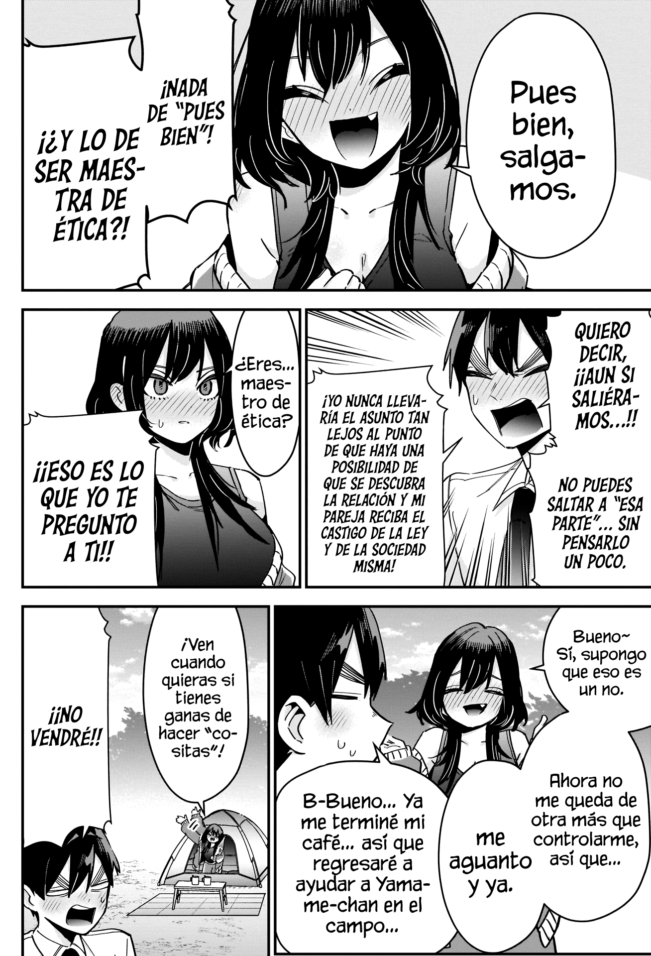 Kimi no koto ga Dai Dai Dai Dai Daisuki na 100-nin no Kanojo Capitulo 108: Bonnouji-sensei es una fracasada página 13