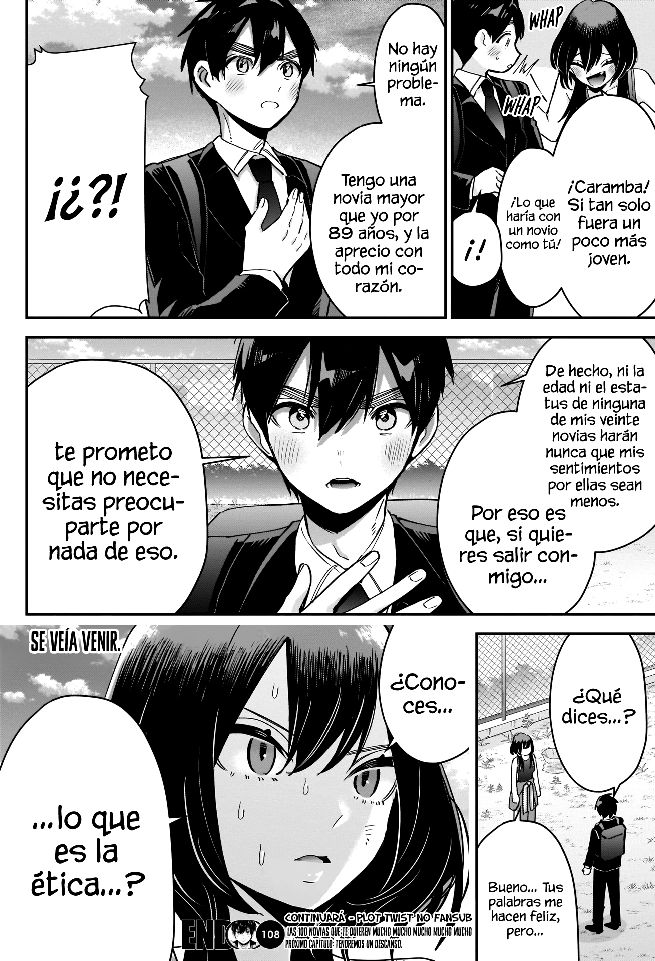 Kimi no koto ga Dai Dai Dai Dai Daisuki na 100-nin no Kanojo Capitulo 108: Bonnouji-sensei es una fracasada página 21