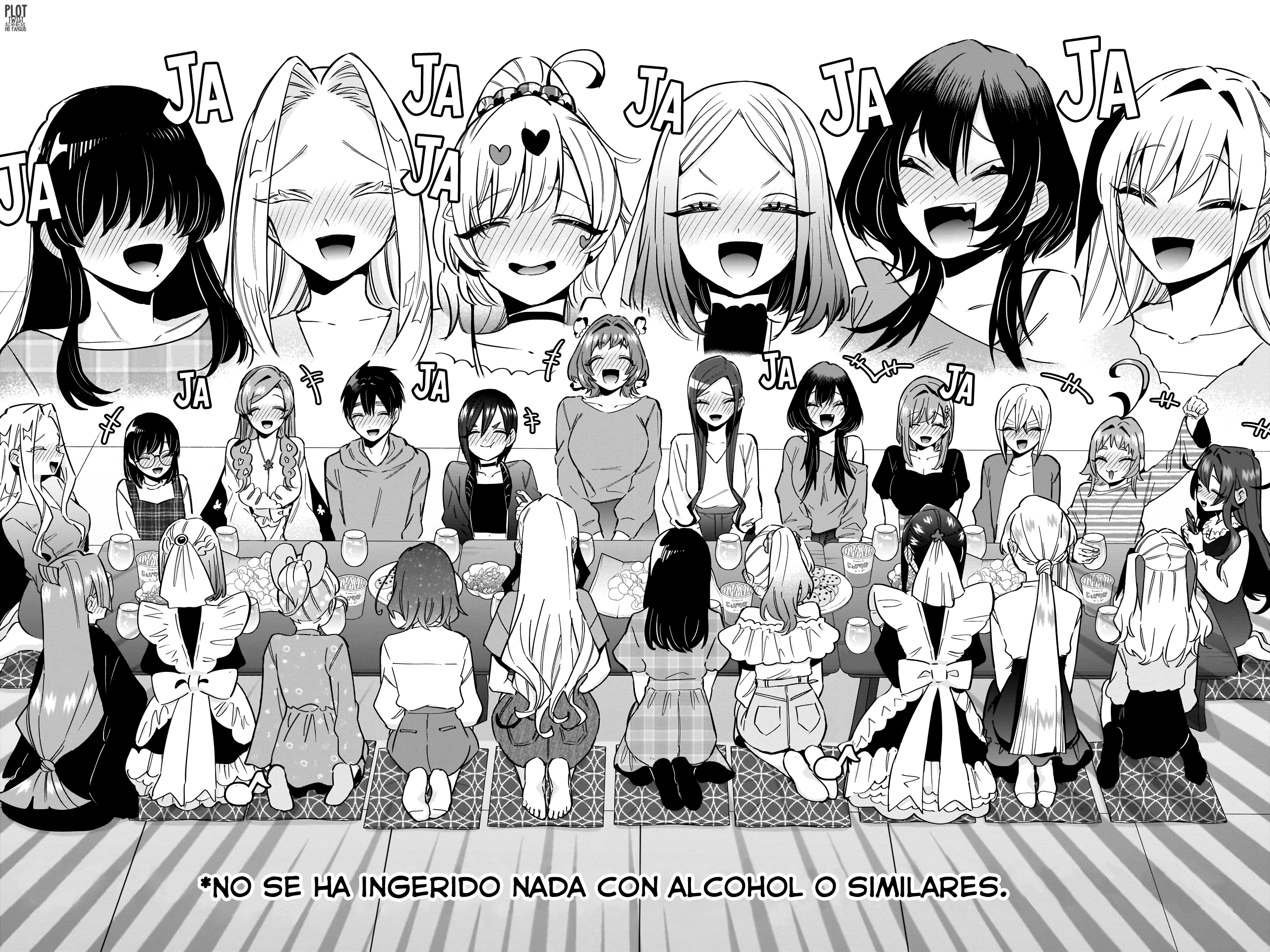 Kimi no koto ga Dai Dai Dai Dai Daisuki na 100-nin no Kanojo Capitulo 109: La fiesta con bebidas de a mentiritas página 12
