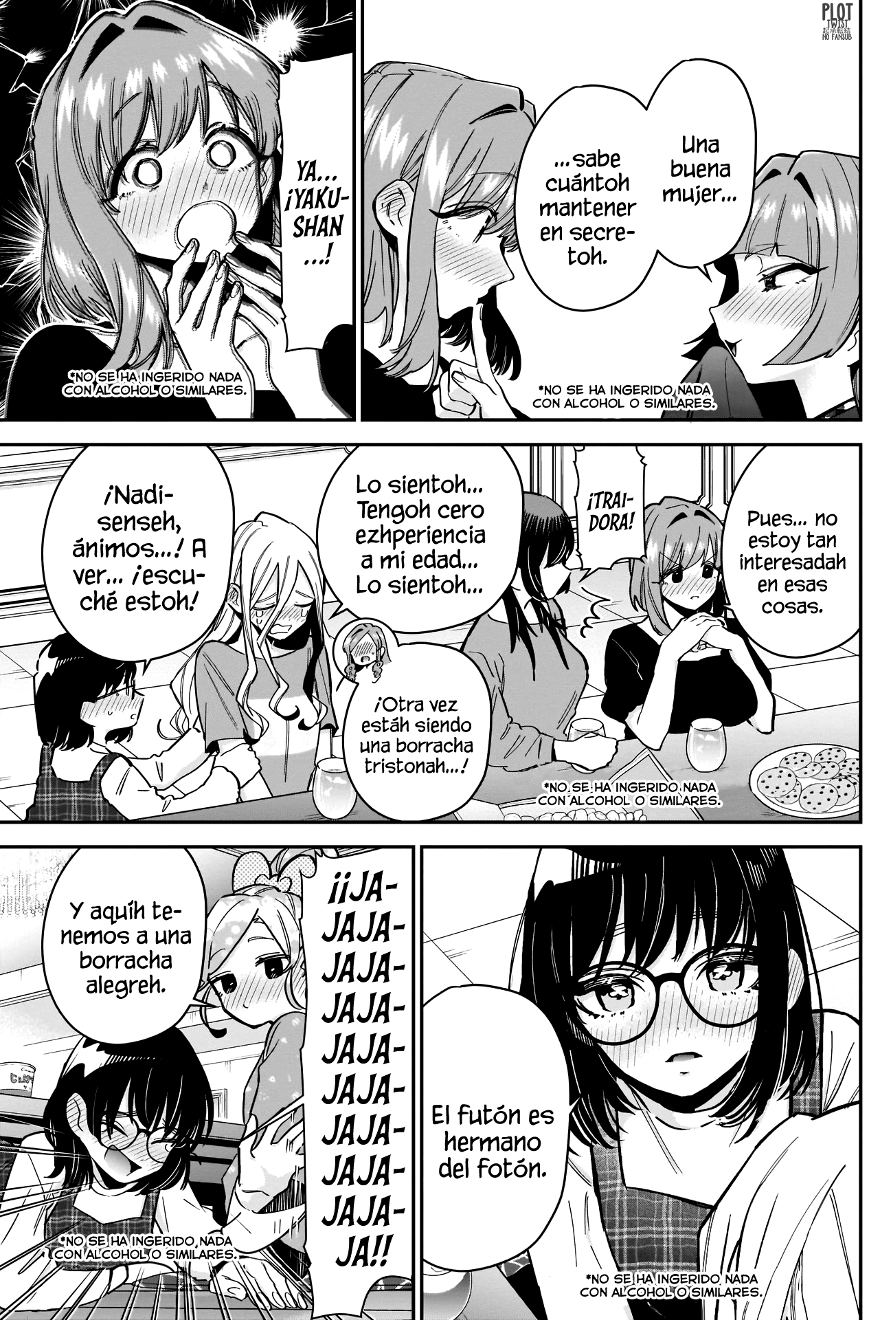 Kimi no koto ga Dai Dai Dai Dai Daisuki na 100-nin no Kanojo Capitulo 109: La fiesta con bebidas de a mentiritas página 14