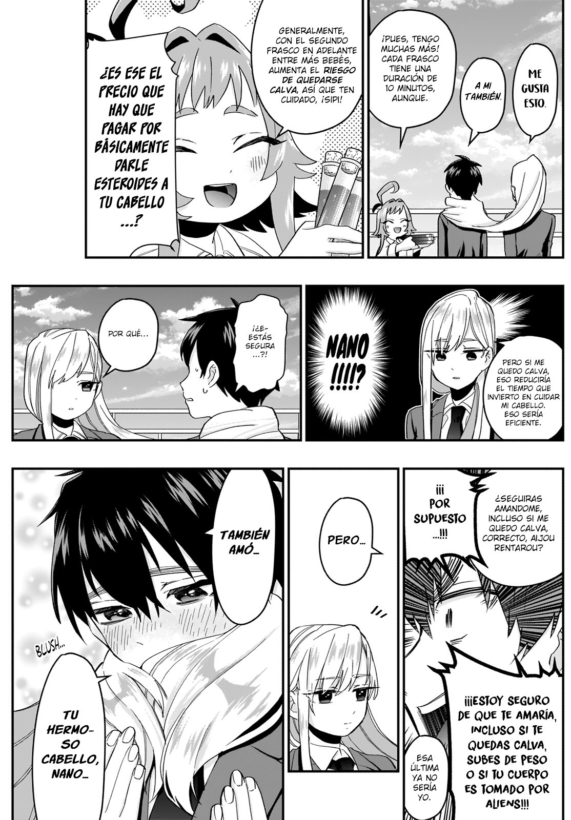 Kimi no koto ga Dai Dai Dai Dai Daisuki na 100-nin no Kanojo Capitulo 11: El primer encuentro con la chica de las drogas página 12