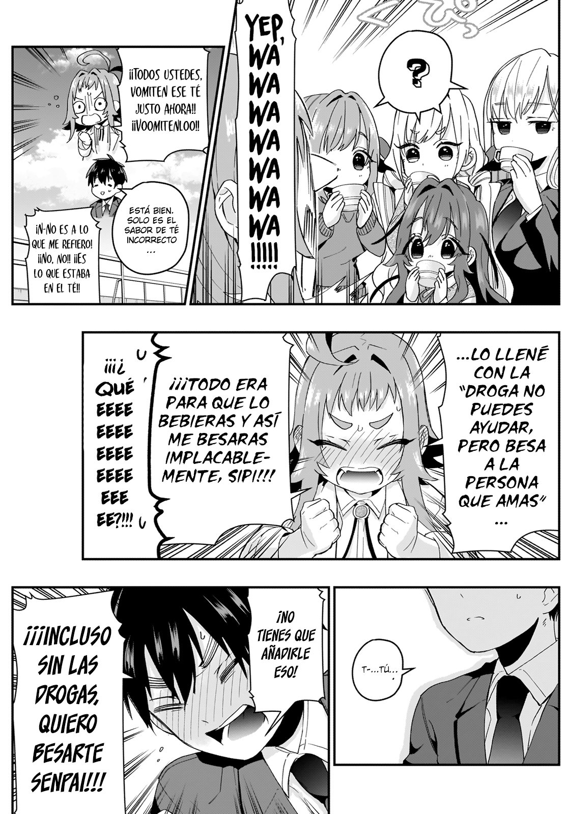 Kimi no koto ga Dai Dai Dai Dai Daisuki na 100-nin no Kanojo Capitulo 11: El primer encuentro con la chica de las drogas página 16