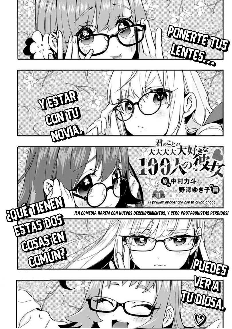 Kimi no koto ga Dai Dai Dai Dai Daisuki na 100-nin no Kanojo Capitulo 11: El primer encuentro con la chica de las drogas página 2