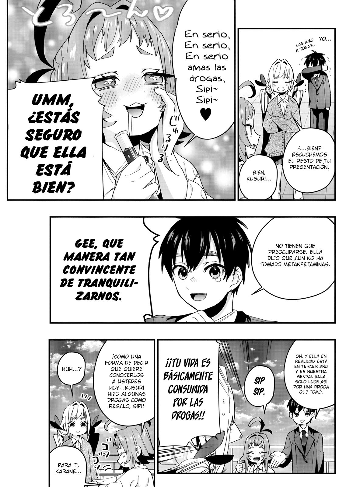 Kimi no koto ga Dai Dai Dai Dai Daisuki na 100-nin no Kanojo Capitulo 11: El primer encuentro con la chica de las drogas página 4
