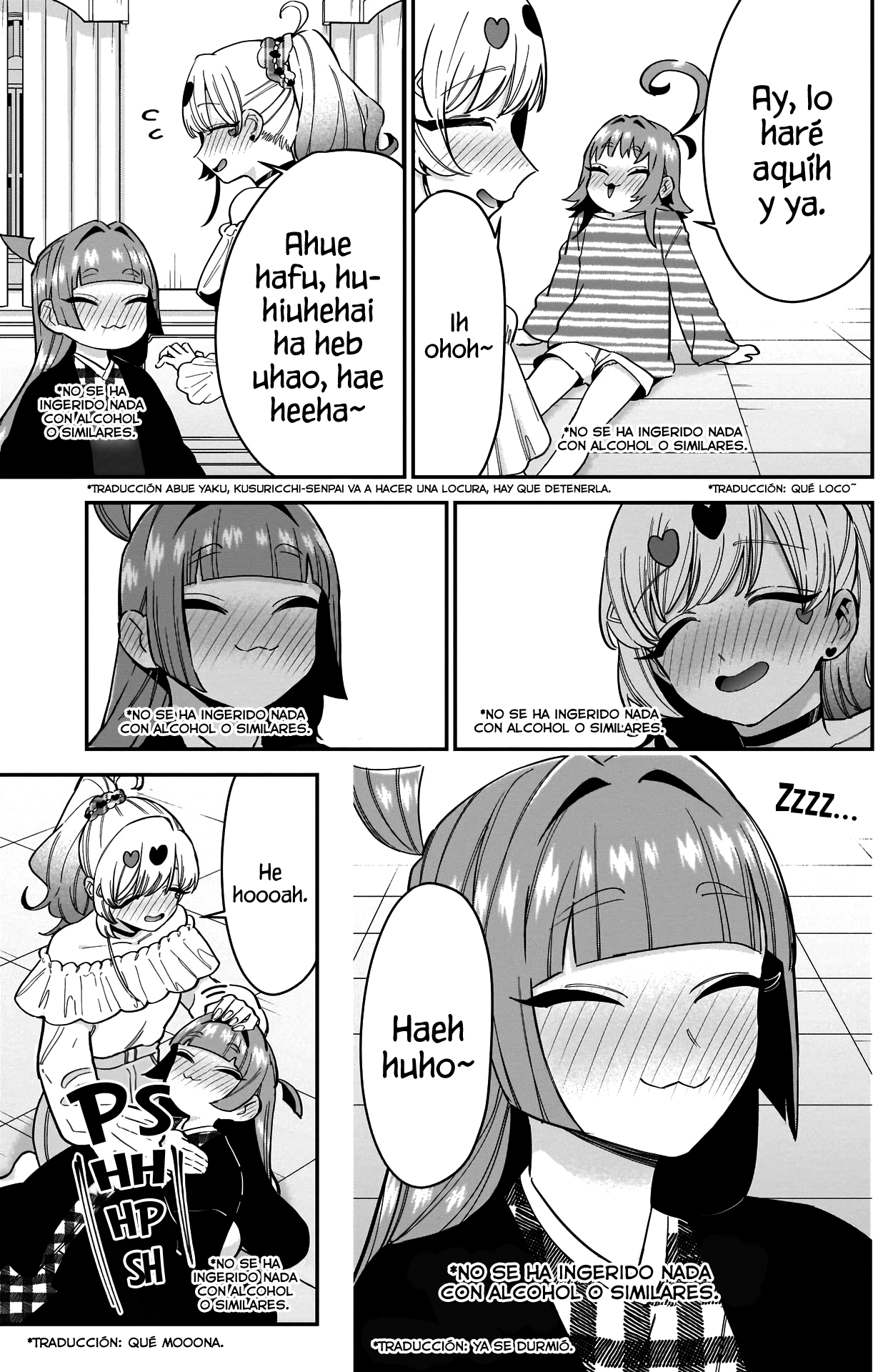Kimi no koto ga Dai Dai Dai Dai Daisuki na 100-nin no Kanojo Capitulo 110: No se ha ingerido nada con alcohol o similares. página 10