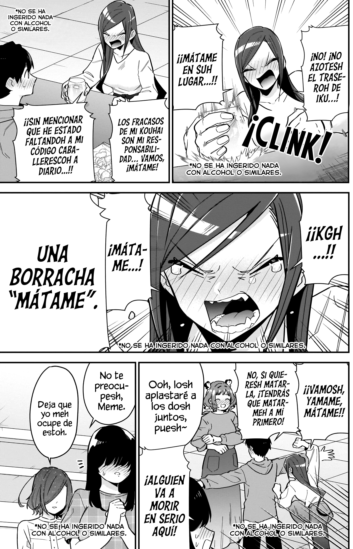 Kimi no koto ga Dai Dai Dai Dai Daisuki na 100-nin no Kanojo Capitulo 110: No se ha ingerido nada con alcohol o similares. página 14
