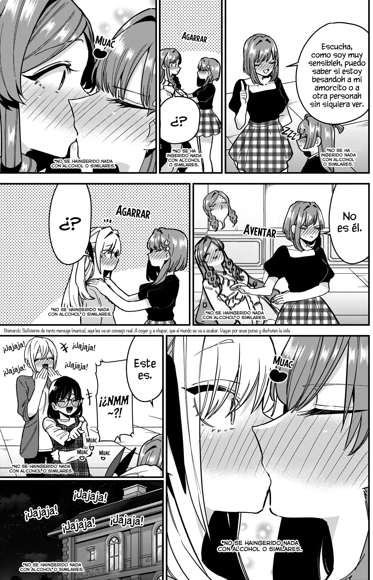 Kimi no koto ga Dai Dai Dai Dai Daisuki na 100-nin no Kanojo Capitulo 110: No se ha ingerido nada con alcohol o similares. página 16
