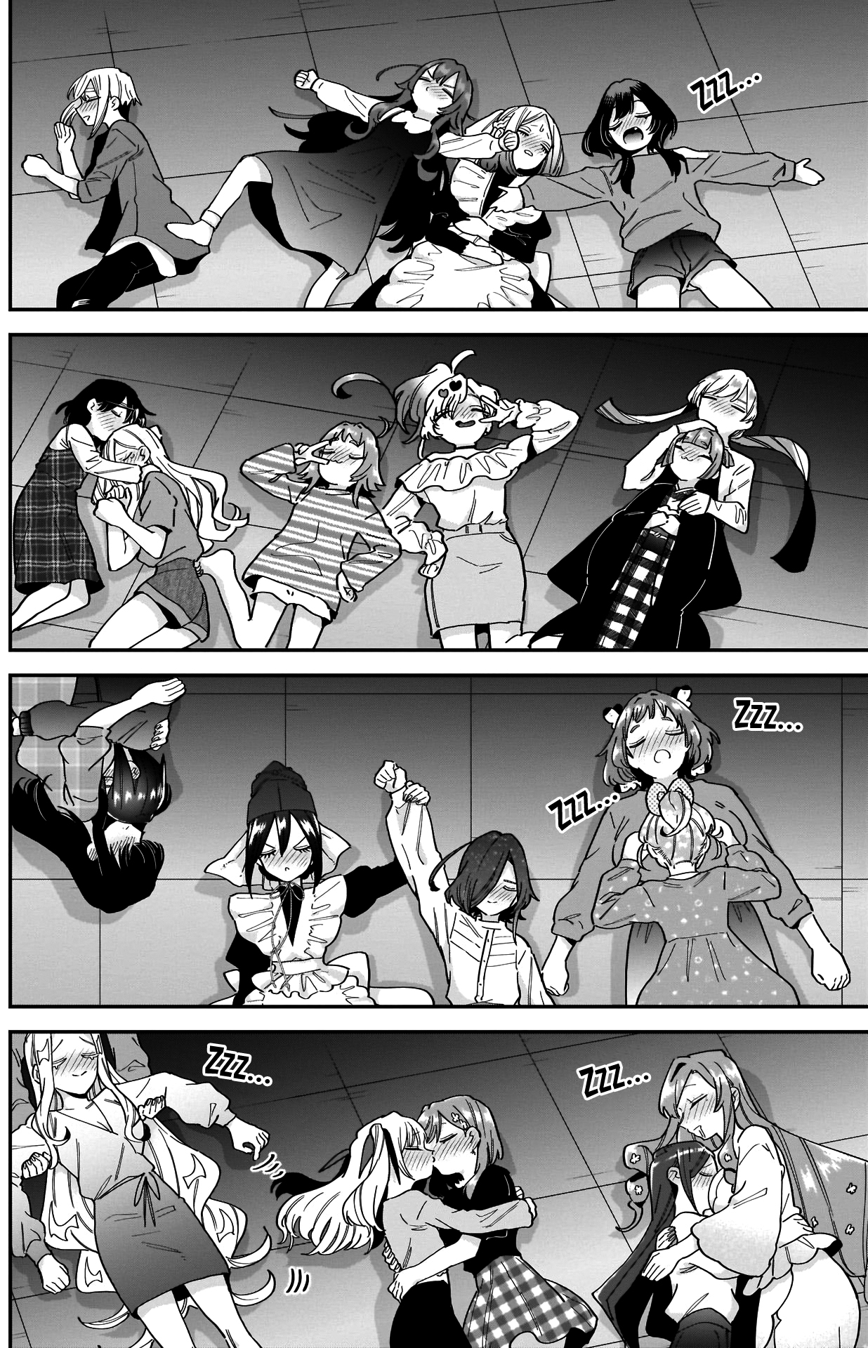 Kimi no koto ga Dai Dai Dai Dai Daisuki na 100-nin no Kanojo Capitulo 110: No se ha ingerido nada con alcohol o similares. página 17
