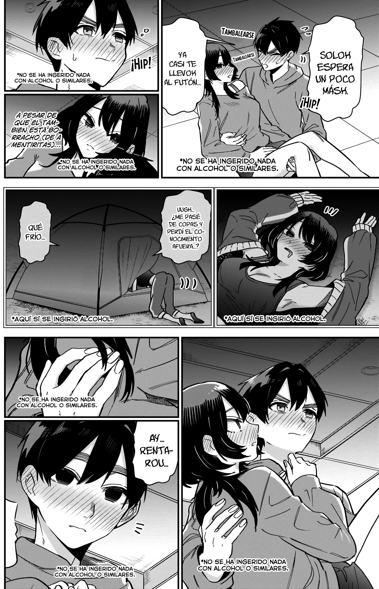 Kimi no koto ga Dai Dai Dai Dai Daisuki na 100-nin no Kanojo Capitulo 110: No se ha ingerido nada con alcohol o similares. página 19