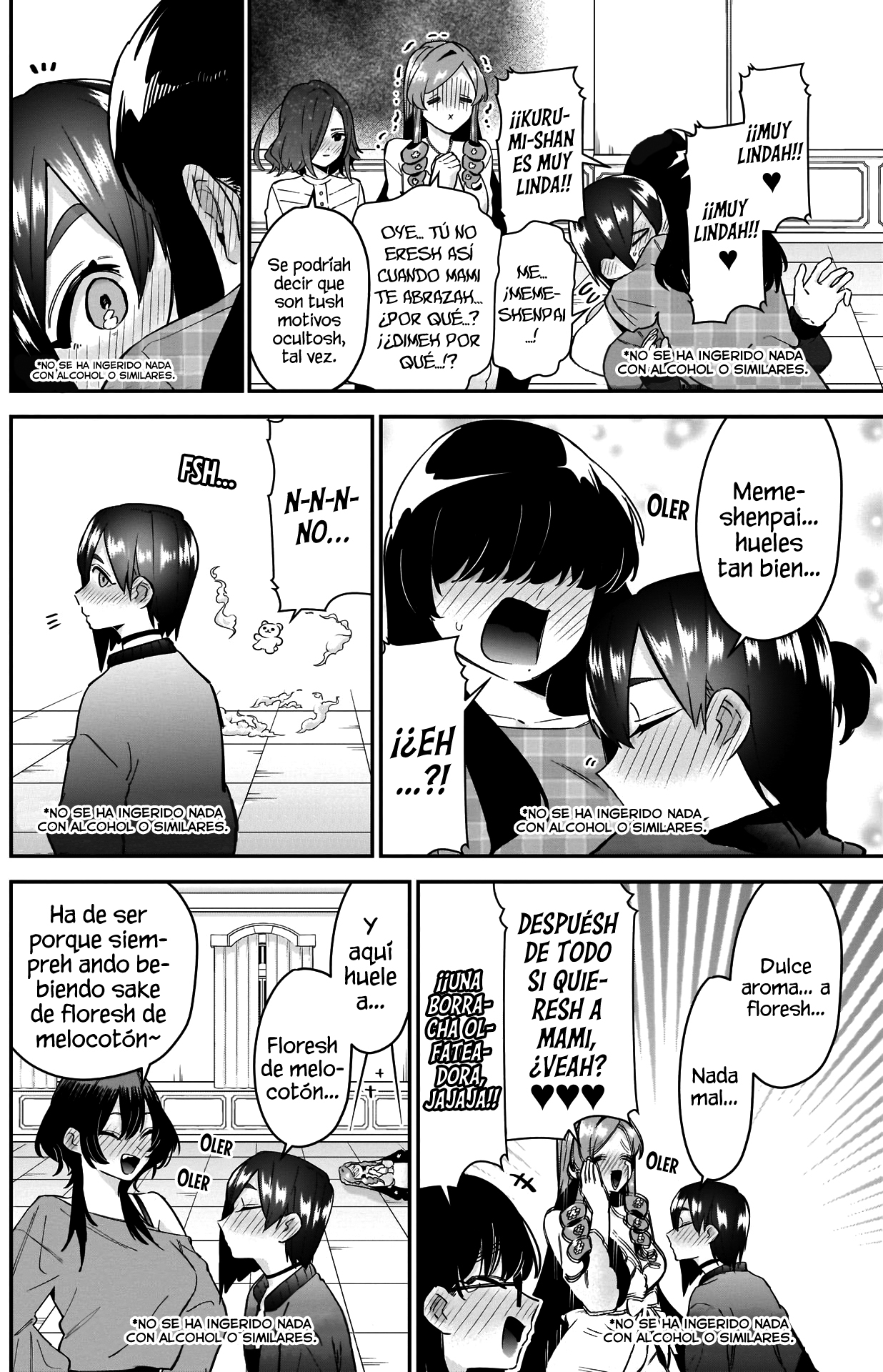 Kimi no koto ga Dai Dai Dai Dai Daisuki na 100-nin no Kanojo Capitulo 110: No se ha ingerido nada con alcohol o similares. página 7