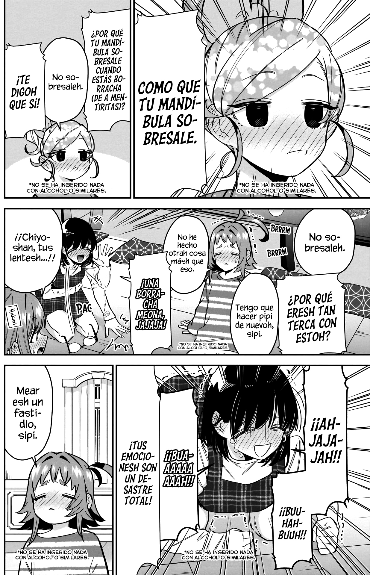 Kimi no koto ga Dai Dai Dai Dai Daisuki na 100-nin no Kanojo Capitulo 110: No se ha ingerido nada con alcohol o similares. página 9
