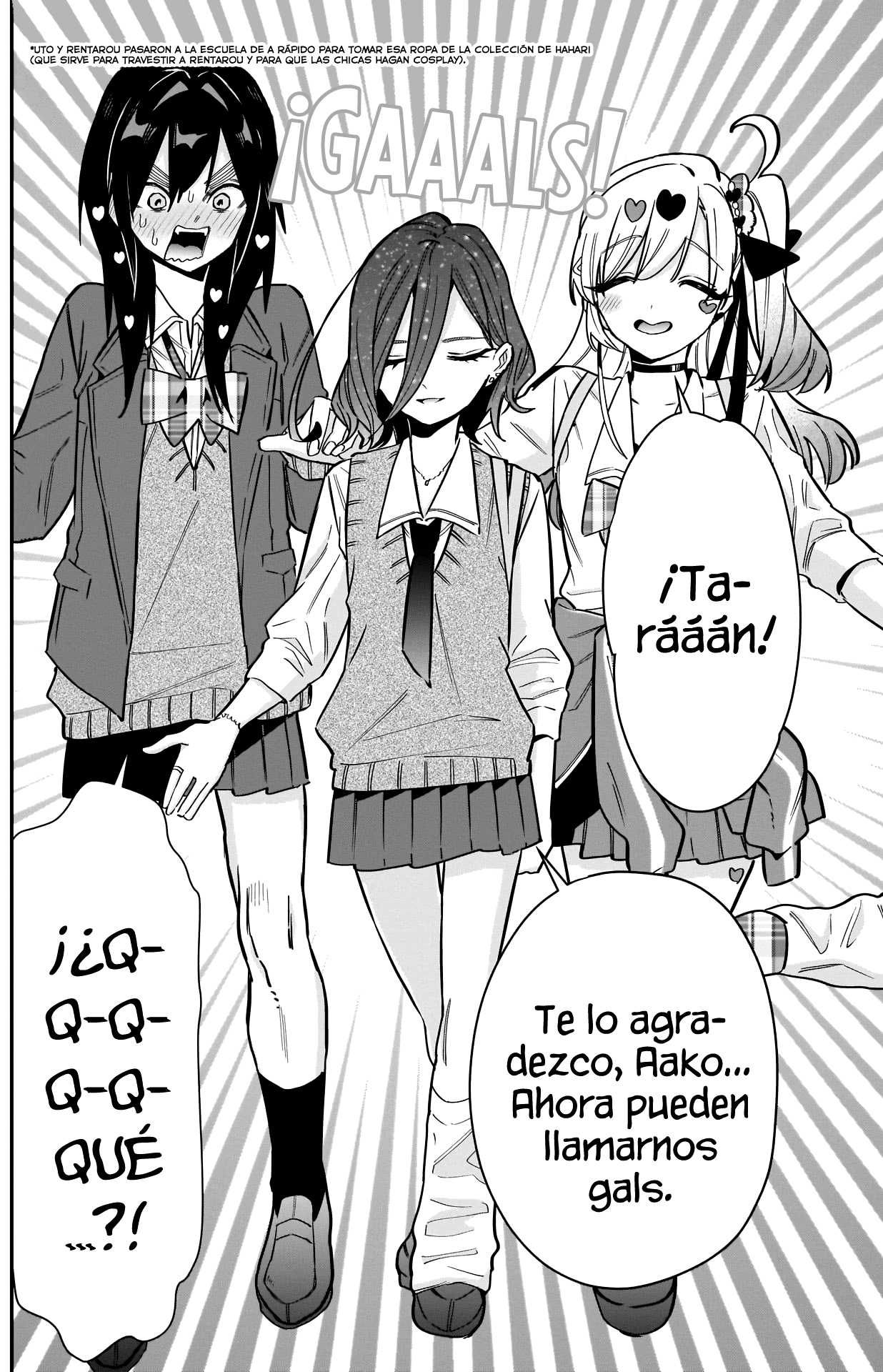 Kimi no koto ga Dai Dai Dai Dai Daisuki na 100-nin no Kanojo Capitulo 111: Se le podría llamar un dueto entre una gal y una trovadora, quizás página 11