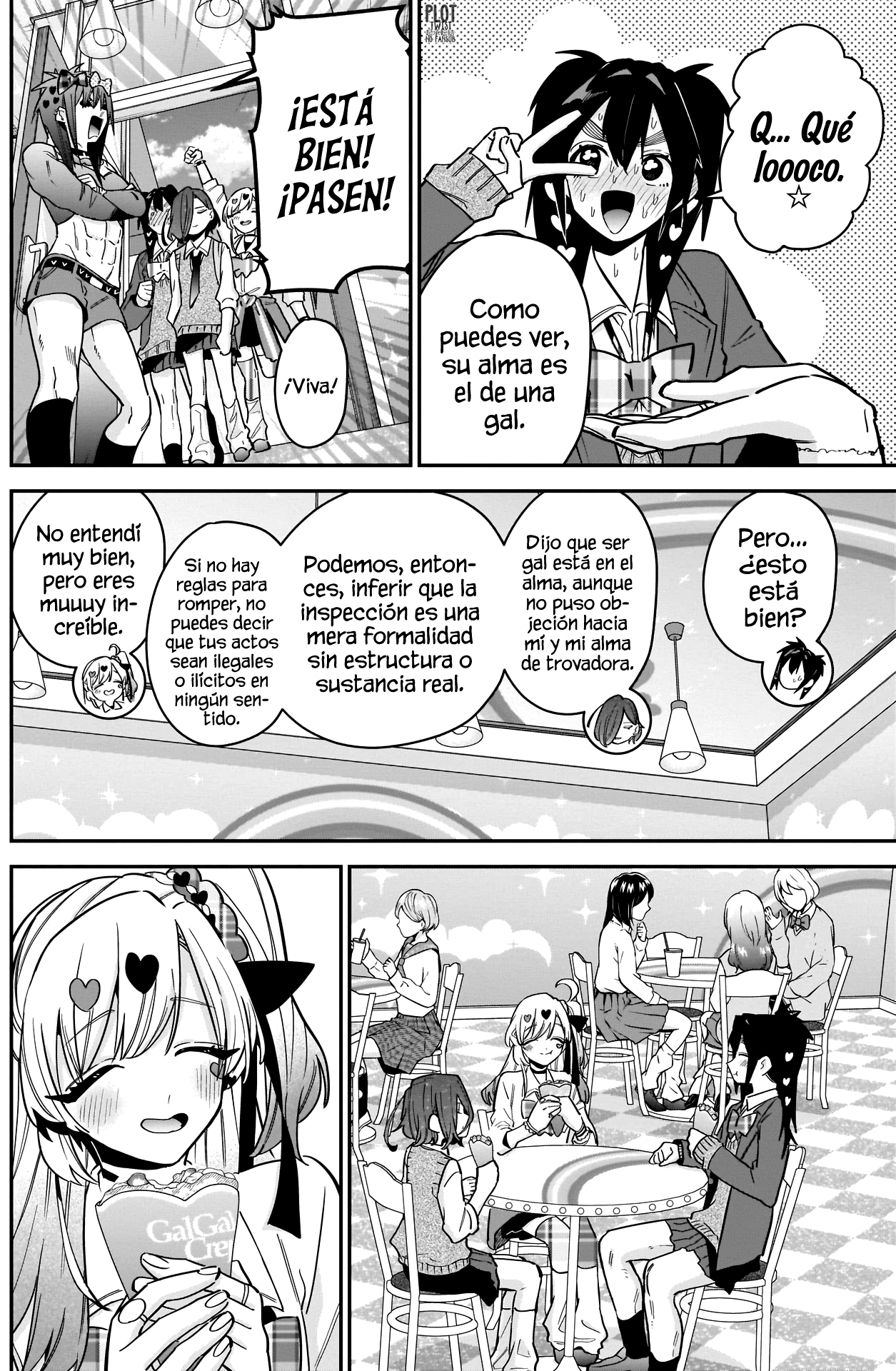 Kimi no koto ga Dai Dai Dai Dai Daisuki na 100-nin no Kanojo Capitulo 111: Se le podría llamar un dueto entre una gal y una trovadora, quizás página 13