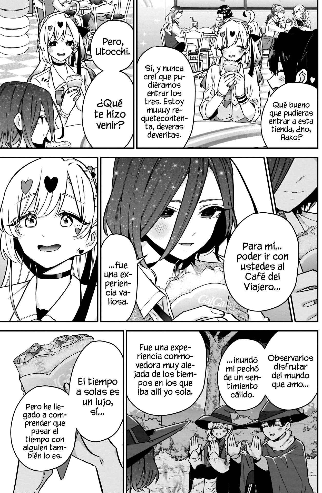 Kimi no koto ga Dai Dai Dai Dai Daisuki na 100-nin no Kanojo Capitulo 111: Se le podría llamar un dueto entre una gal y una trovadora, quizás página 14