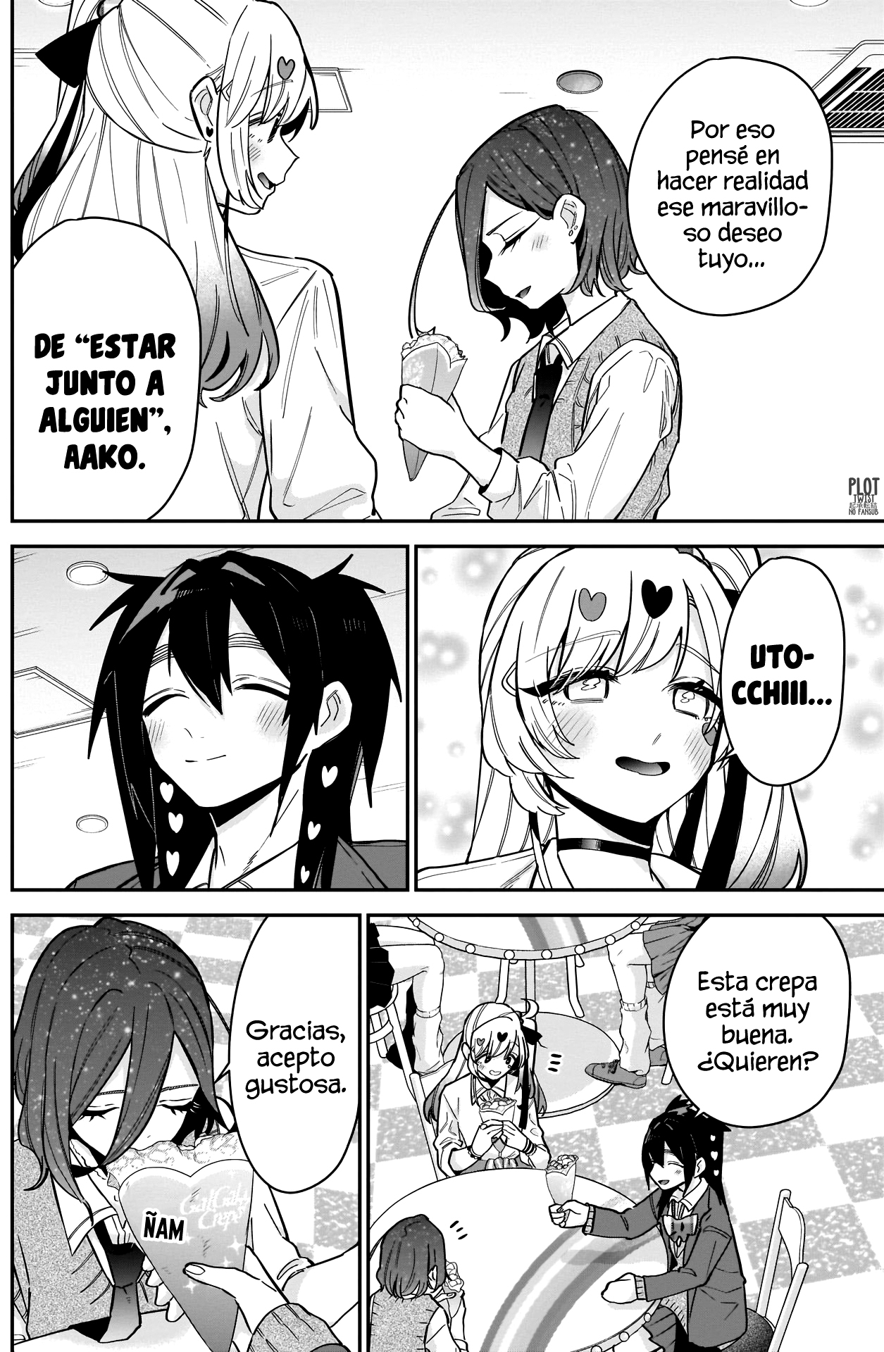 Kimi no koto ga Dai Dai Dai Dai Daisuki na 100-nin no Kanojo Capitulo 111: Se le podría llamar un dueto entre una gal y una trovadora, quizás página 15