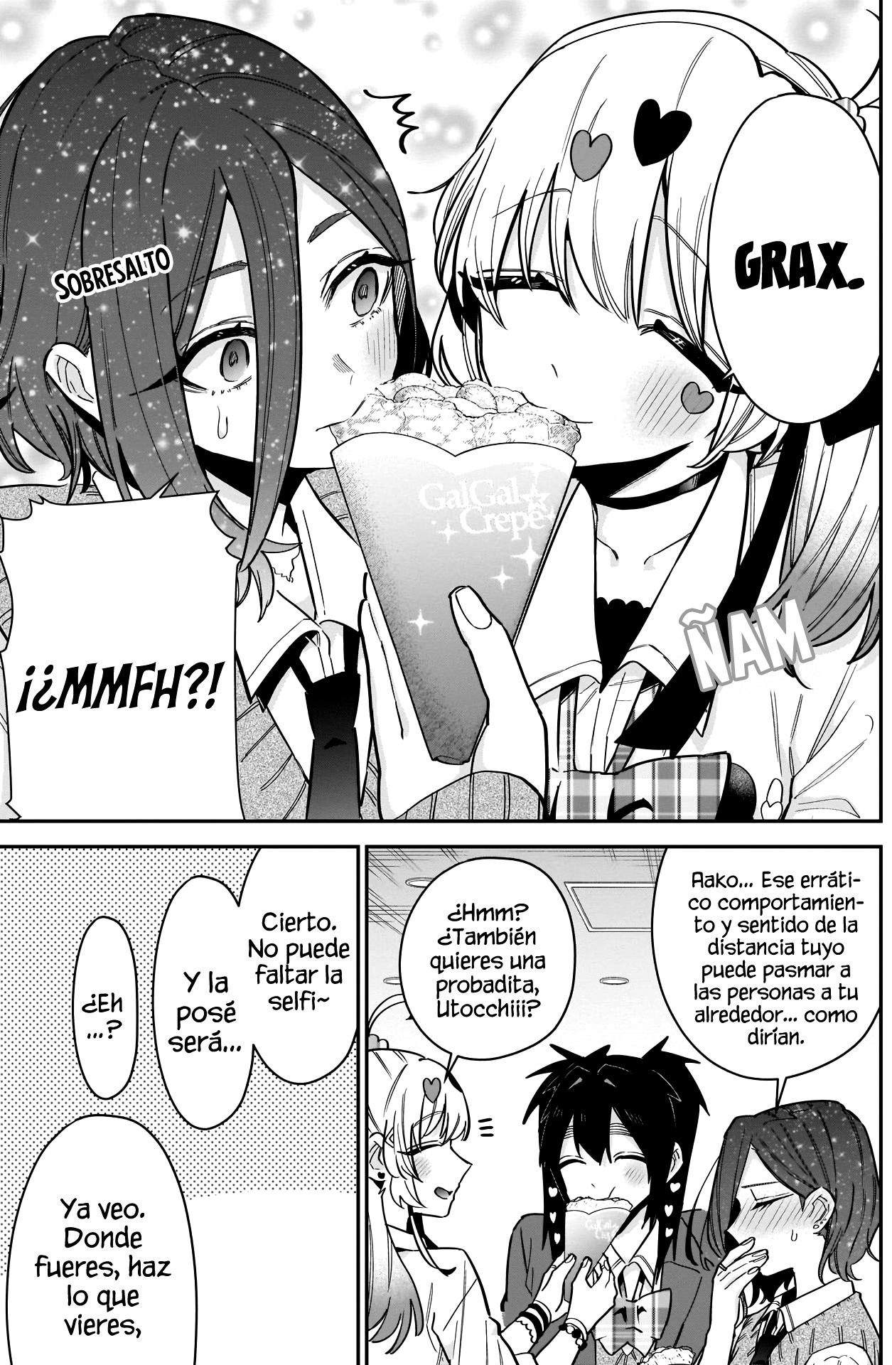 Kimi no koto ga Dai Dai Dai Dai Daisuki na 100-nin no Kanojo Capitulo 111: Se le podría llamar un dueto entre una gal y una trovadora, quizás página 16