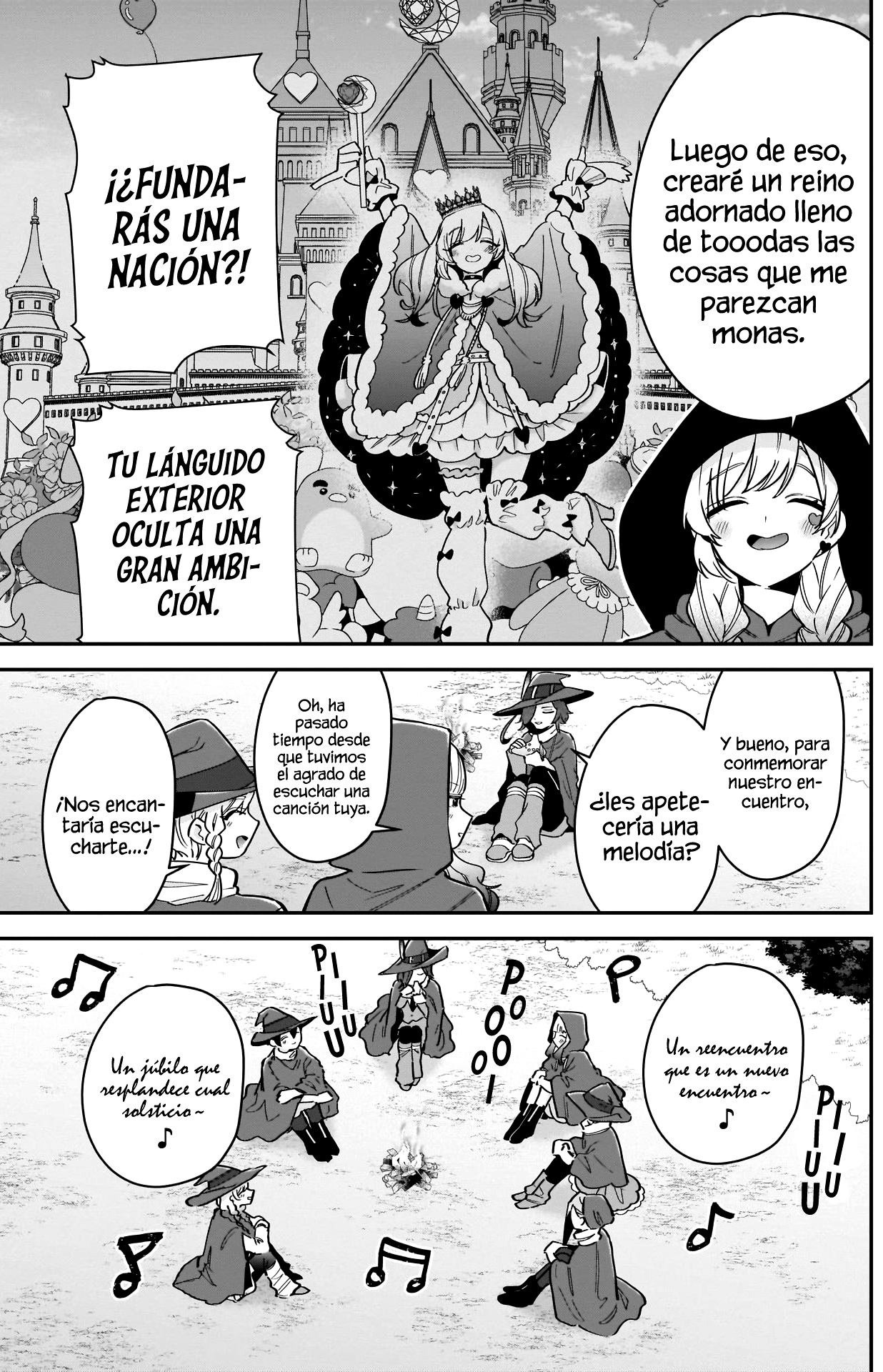 Kimi no koto ga Dai Dai Dai Dai Daisuki na 100-nin no Kanojo Capitulo 111: Se le podría llamar un dueto entre una gal y una trovadora, quizás página 6