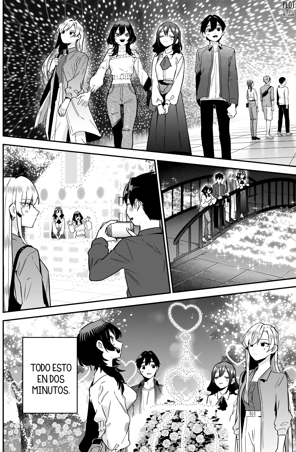 Kimi no koto ga Dai Dai Dai Dai Daisuki na 100-nin no Kanojo Capitulo 113: Las citas en shows de luces en primavera son más eficientes página 6