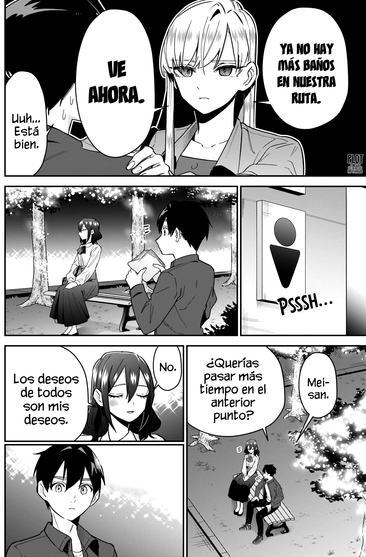 Kimi no koto ga Dai Dai Dai Dai Daisuki na 100-nin no Kanojo Capitulo 113: Las citas en shows de luces en primavera son más eficientes página 8