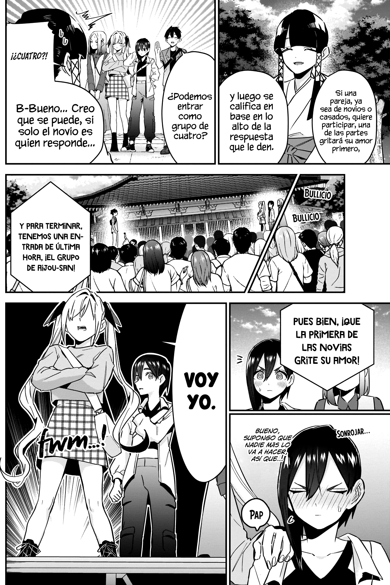 Kimi no koto ga Dai Dai Dai Dai Daisuki na 100-nin no Kanojo Capitulo 114: Una cita de color tsundere página 10