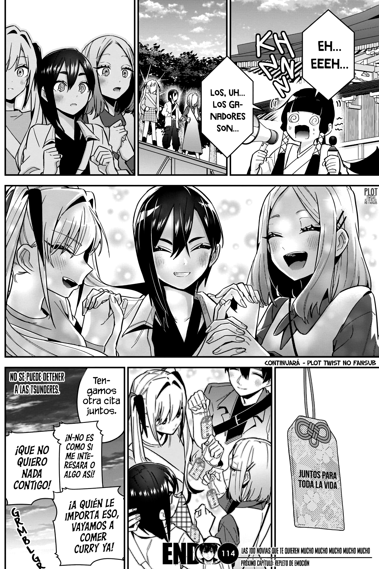 Kimi no koto ga Dai Dai Dai Dai Daisuki na 100-nin no Kanojo Capitulo 114: Una cita de color tsundere página 19