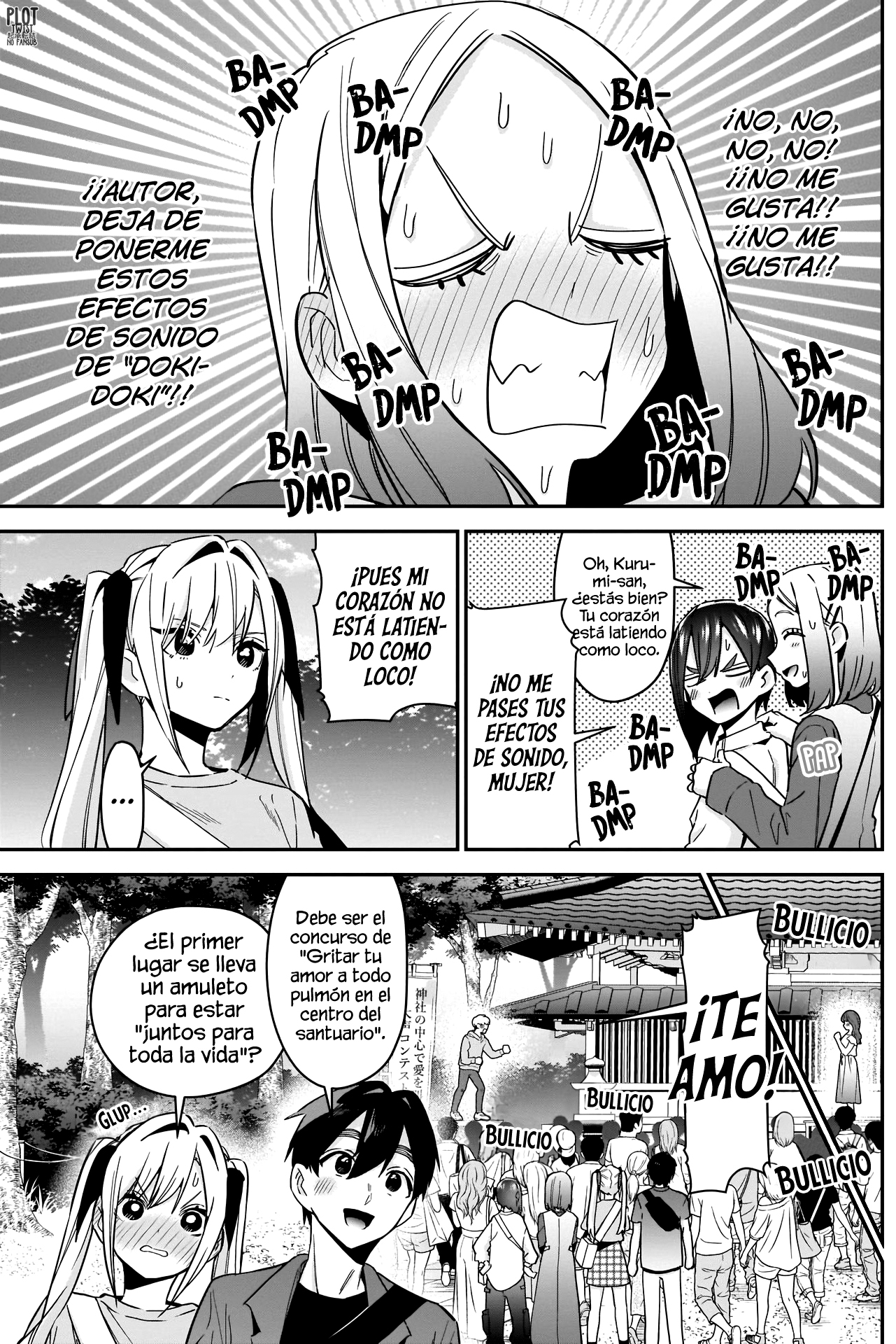 Kimi no koto ga Dai Dai Dai Dai Daisuki na 100-nin no Kanojo Capitulo 114: Una cita de color tsundere página 9