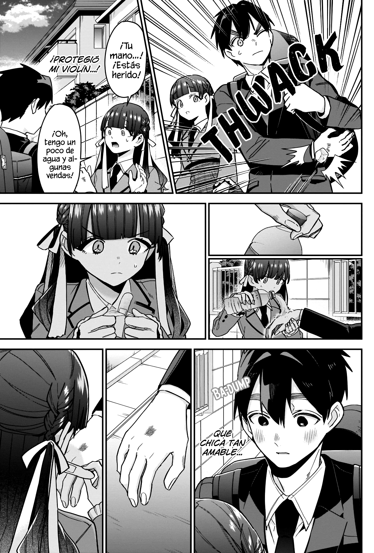 Kimi no koto ga Dai Dai Dai Dai Daisuki na 100-nin no Kanojo Capitulo 115: Baio Rin-san es una chica violinista página 5