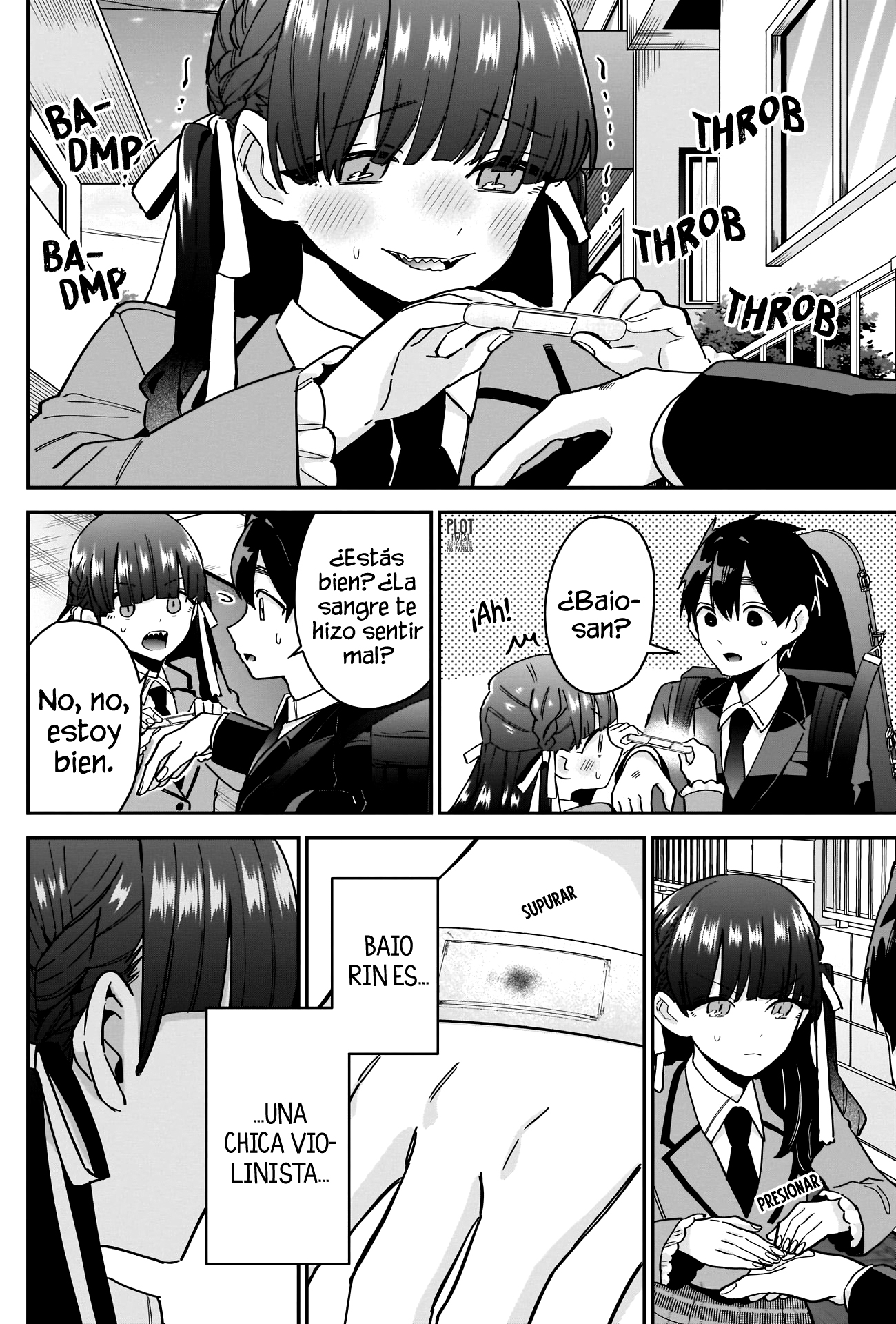 Kimi no koto ga Dai Dai Dai Dai Daisuki na 100-nin no Kanojo Capitulo 115: Baio Rin-san es una chica violinista página 6