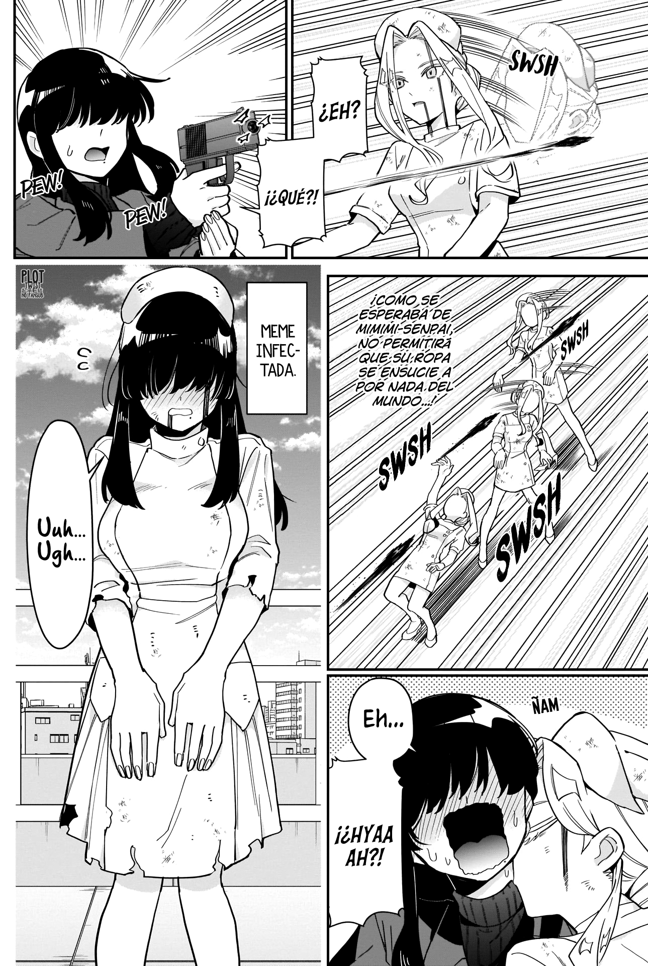 Kimi no koto ga Dai Dai Dai Dai Daisuki na 100-nin no Kanojo Capitulo 116: Las traes de enfermeras zombi de la familia Rentarou página 10