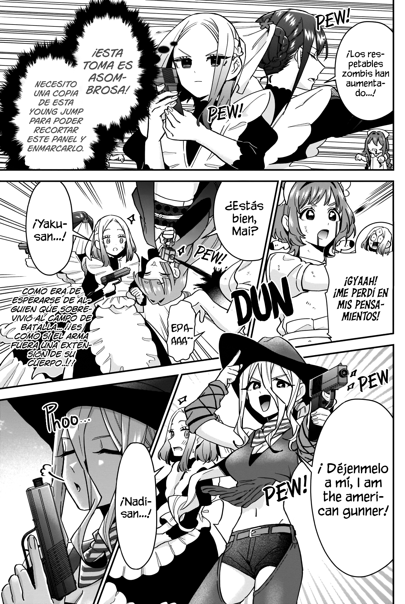 Kimi no koto ga Dai Dai Dai Dai Daisuki na 100-nin no Kanojo Capitulo 116: Las traes de enfermeras zombi de la familia Rentarou página 15
