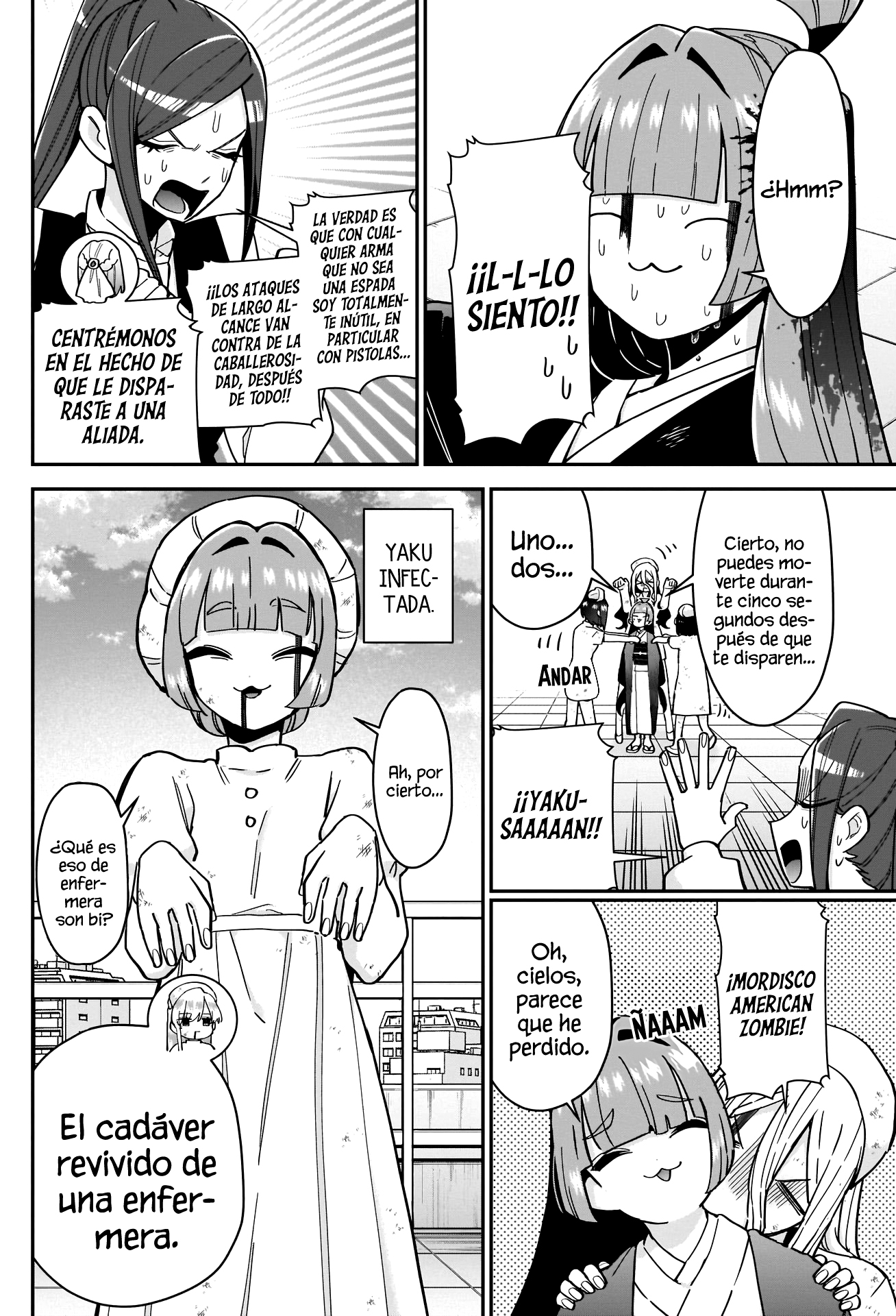 Kimi no koto ga Dai Dai Dai Dai Daisuki na 100-nin no Kanojo Capitulo 117: El fin de la violencia página 10