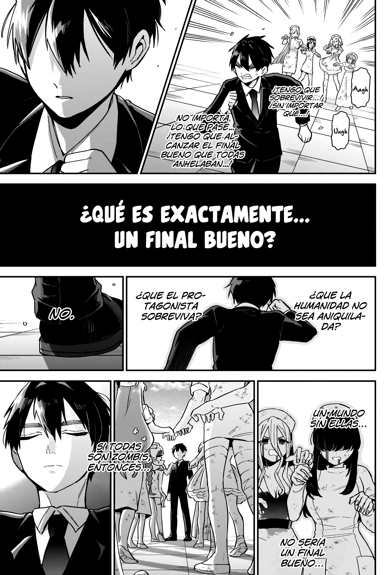 Kimi no koto ga Dai Dai Dai Dai Daisuki na 100-nin no Kanojo Capitulo 117: El fin de la violencia página 15