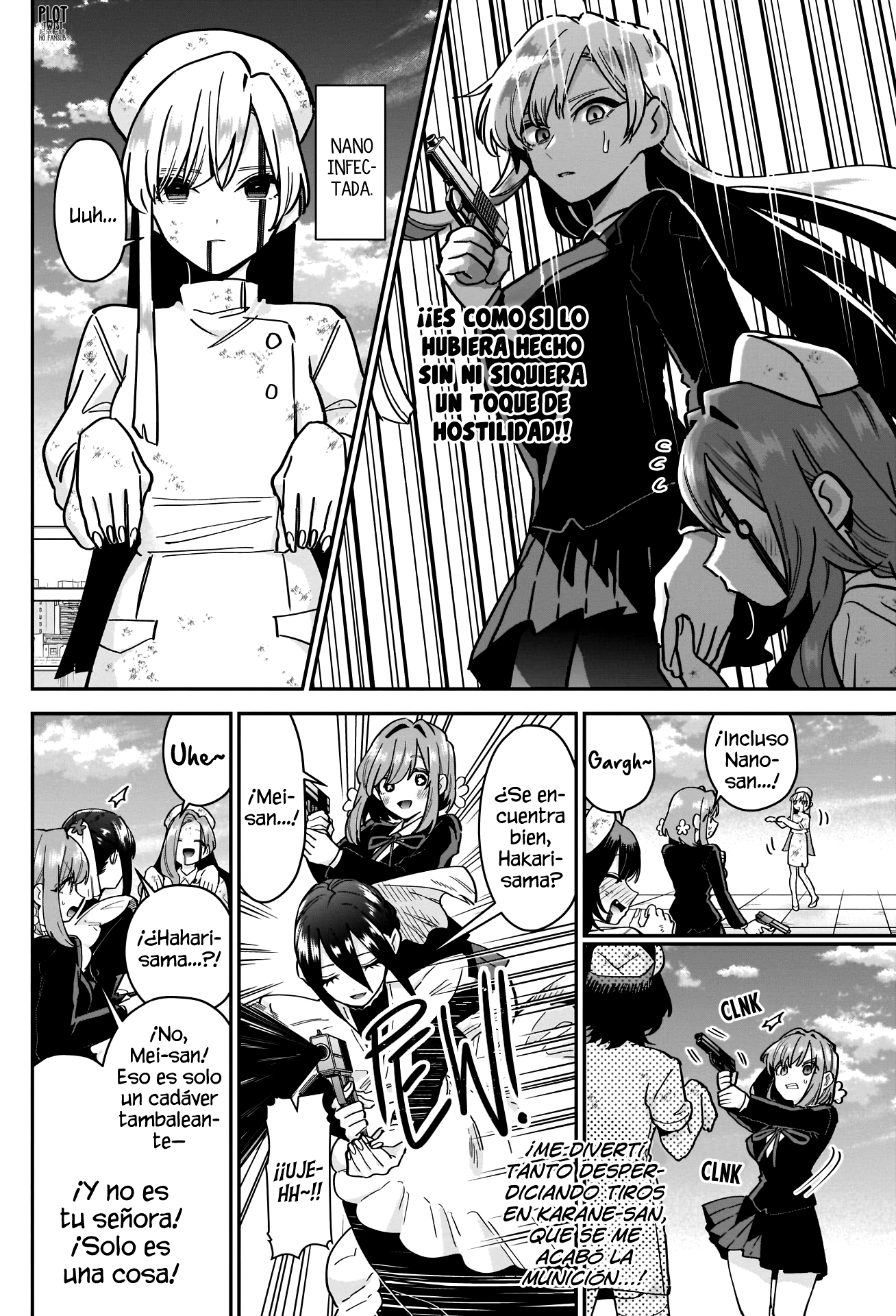 Kimi no koto ga Dai Dai Dai Dai Daisuki na 100-nin no Kanojo Capitulo 117: El fin de la violencia página 6