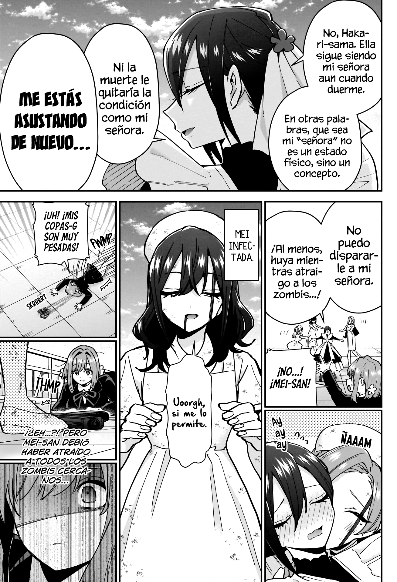 Kimi no koto ga Dai Dai Dai Dai Daisuki na 100-nin no Kanojo Capitulo 117: El fin de la violencia página 7