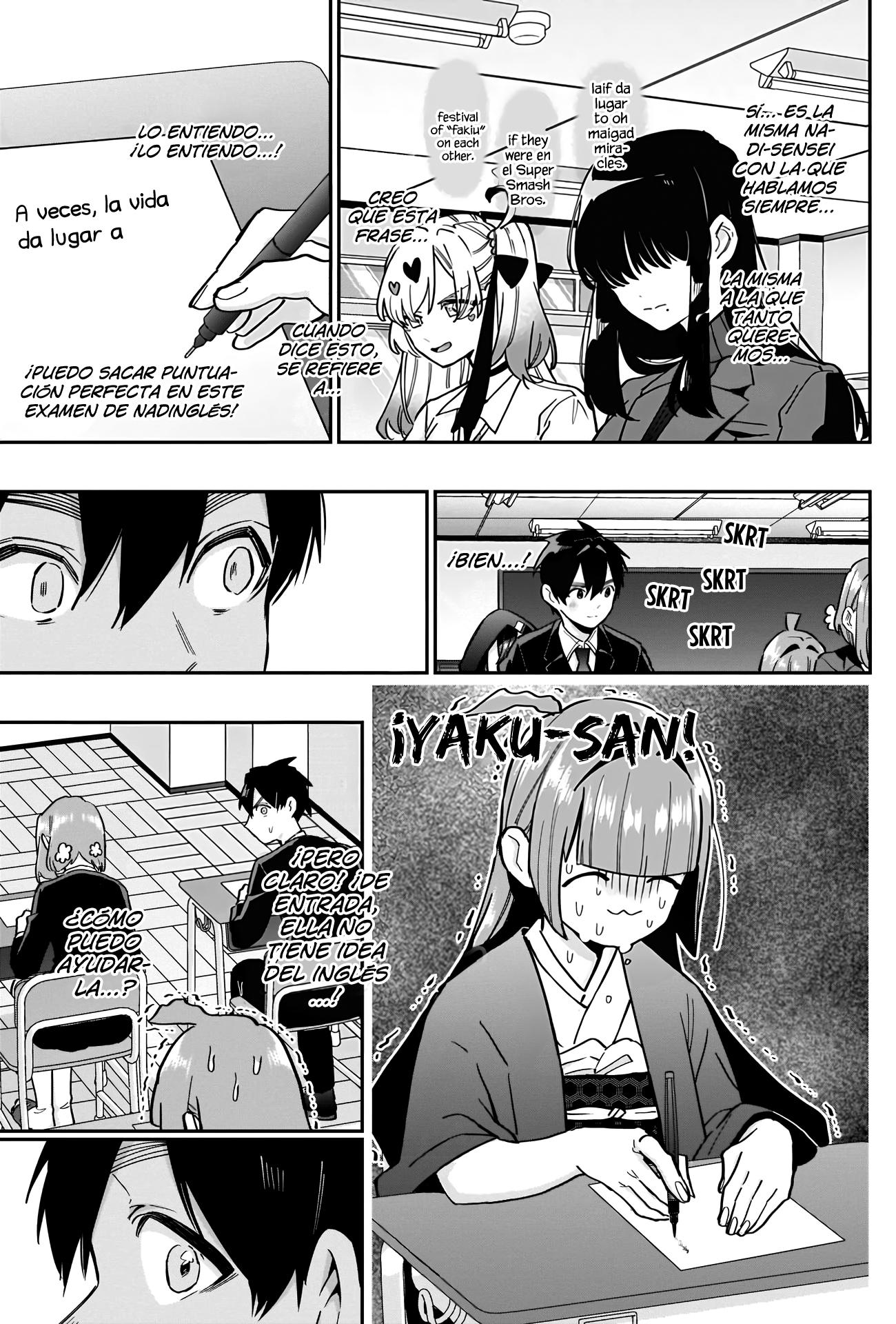 Kimi no koto ga Dai Dai Dai Dai Daisuki na 100-nin no Kanojo Capitulo 118: Adiós al Nadinglés, larga vida al Nadinglés página 12
