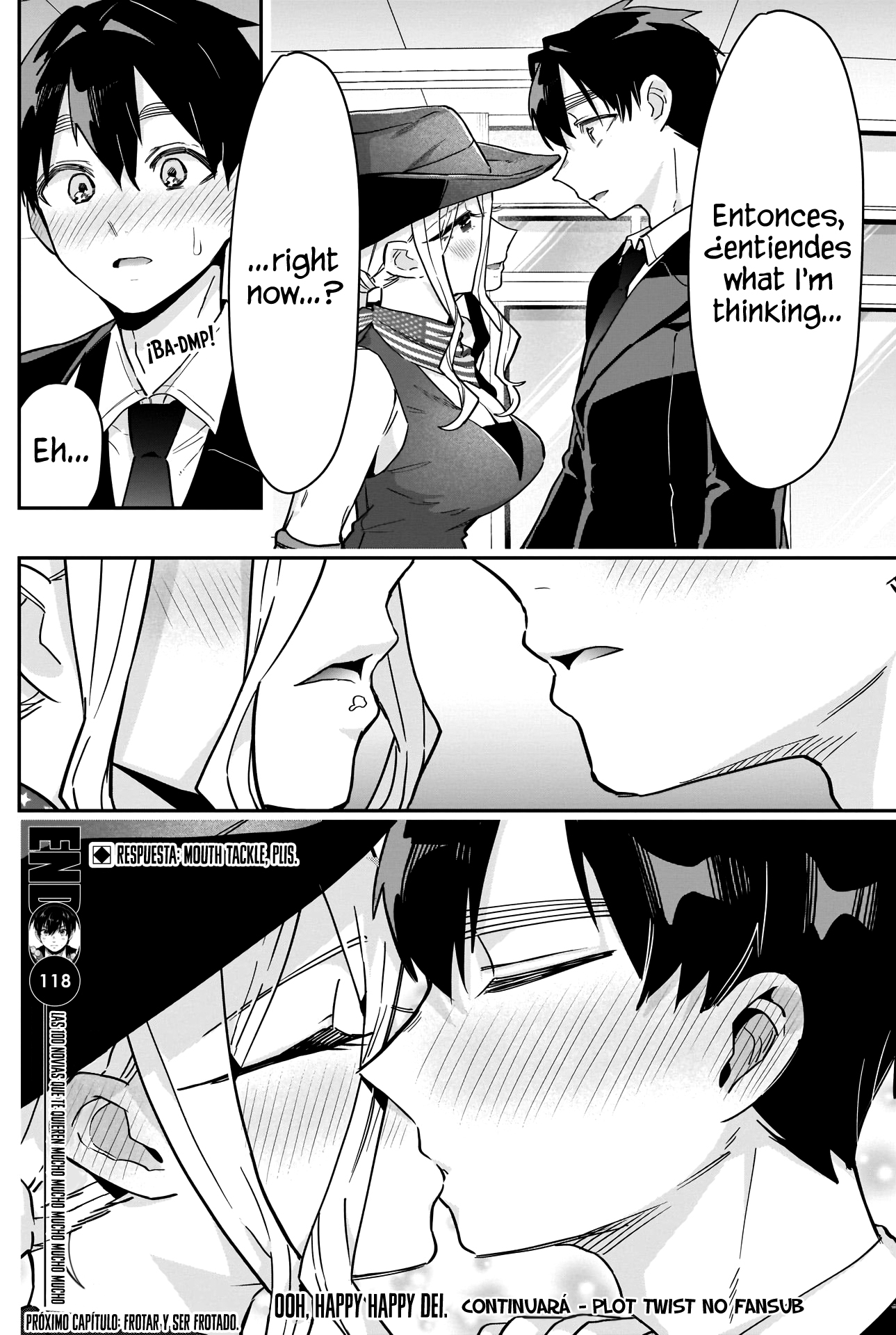 Kimi no koto ga Dai Dai Dai Dai Daisuki na 100-nin no Kanojo Capitulo 118: Adiós al Nadinglés, larga vida al Nadinglés página 19