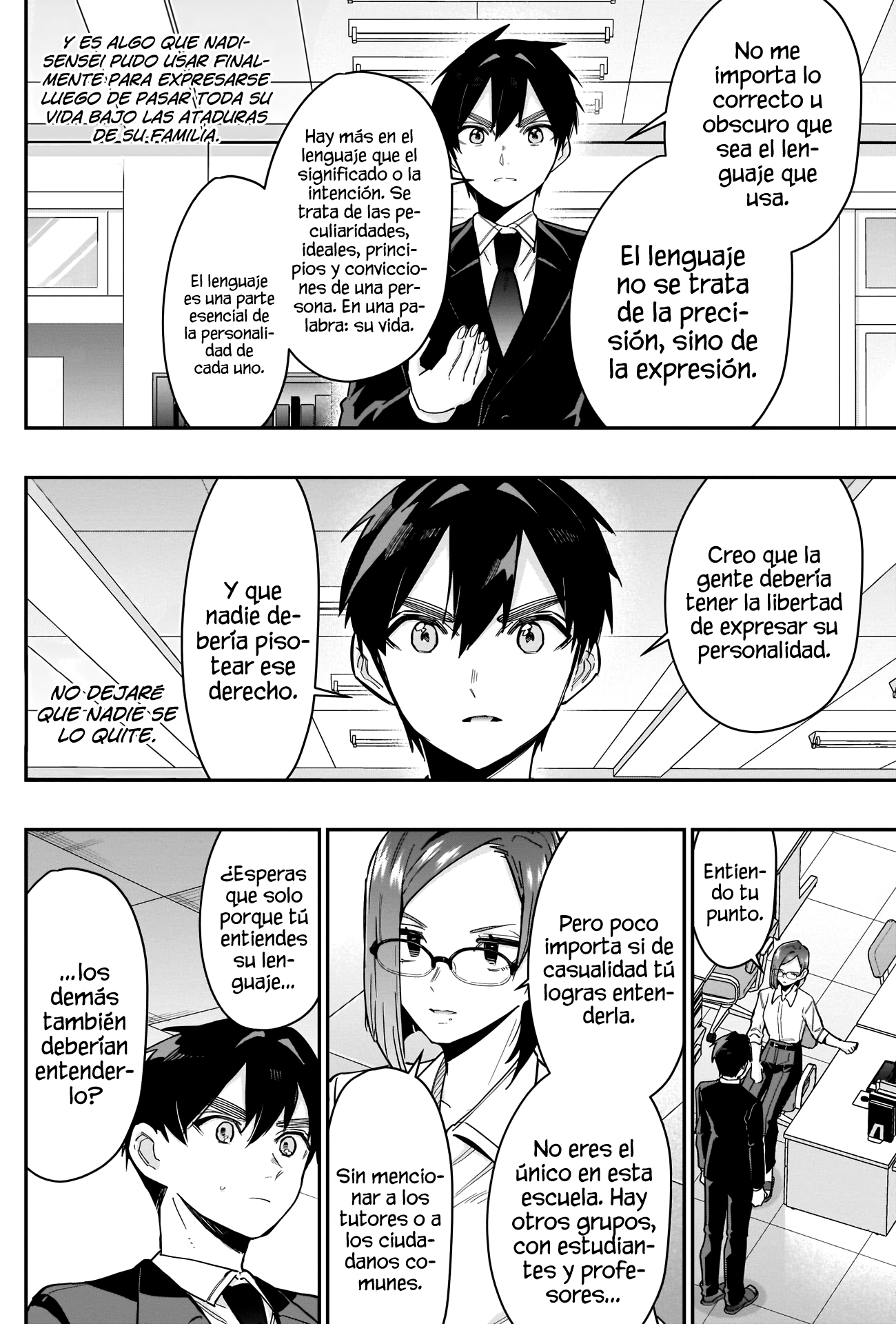 Kimi no koto ga Dai Dai Dai Dai Daisuki na 100-nin no Kanojo Capitulo 118: Adiós al Nadinglés, larga vida al Nadinglés página 4