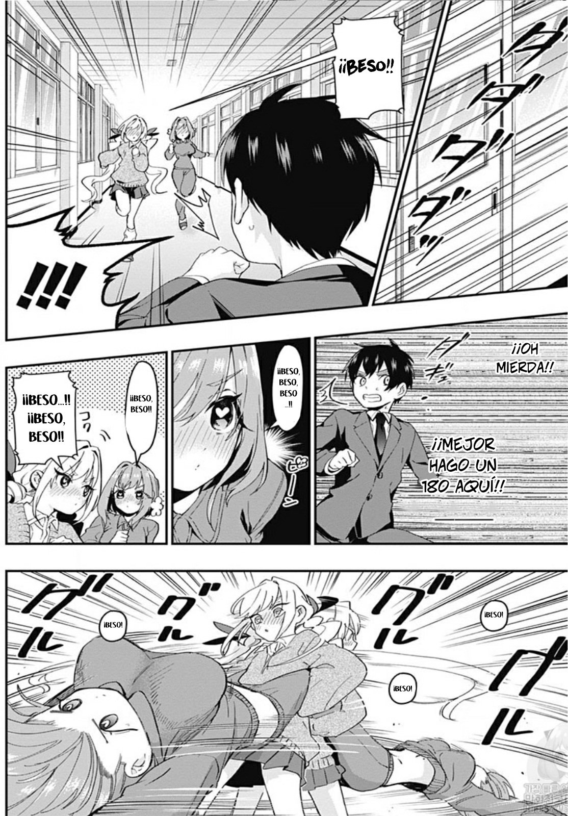 Kimi no koto ga Dai Dai Dai Dai Daisuki na 100-nin no Kanojo Capitulo 12: Pánico de zombis besadores página 11