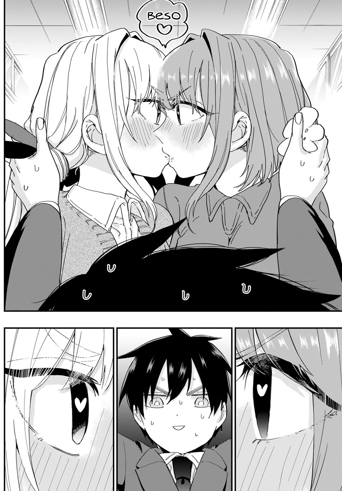 Kimi no koto ga Dai Dai Dai Dai Daisuki na 100-nin no Kanojo Capitulo 12: Pánico de zombis besadores página 15